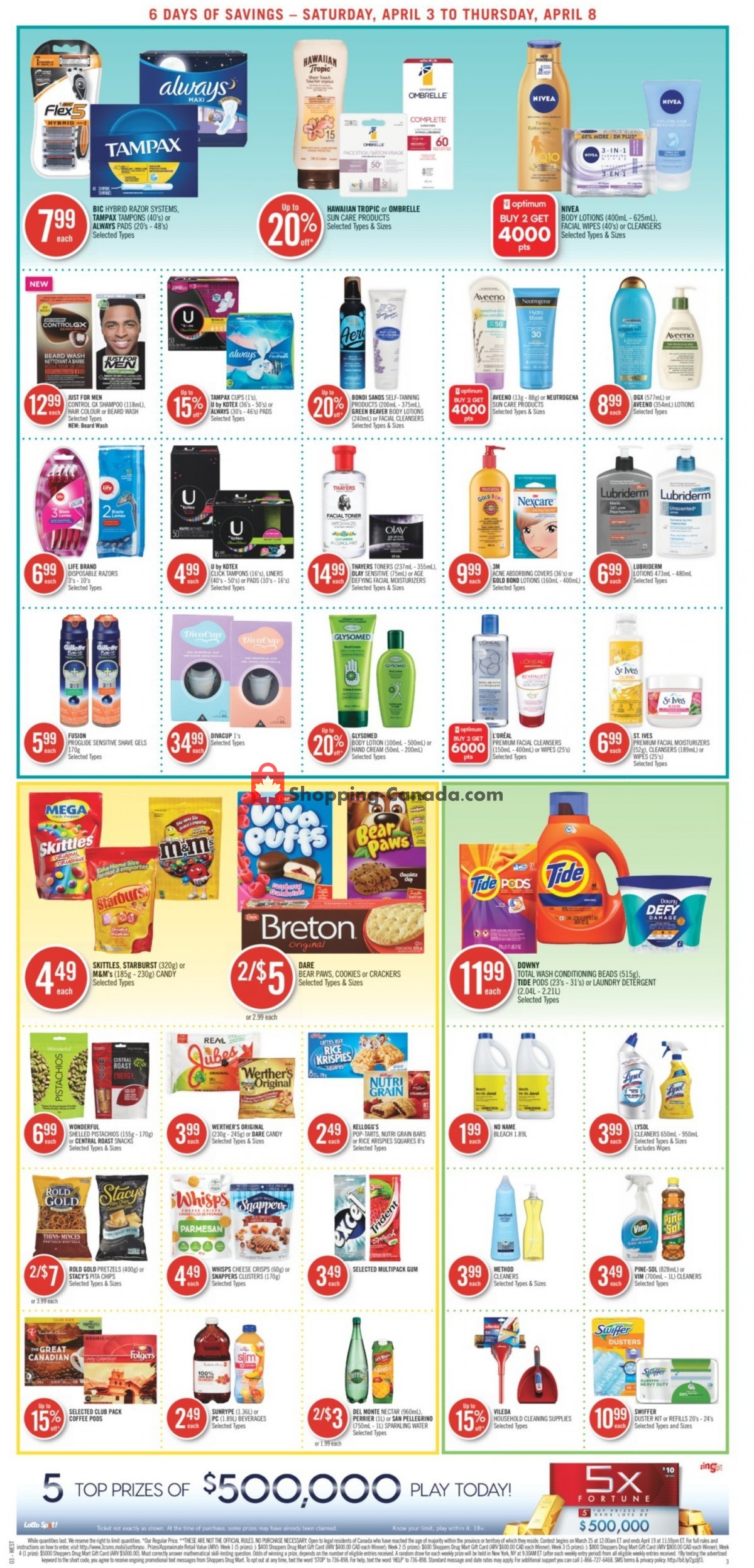 Shoppers Drug Mart flyer from Saturday April 3, 2021 to Thursday April 8, 2021 - page 6