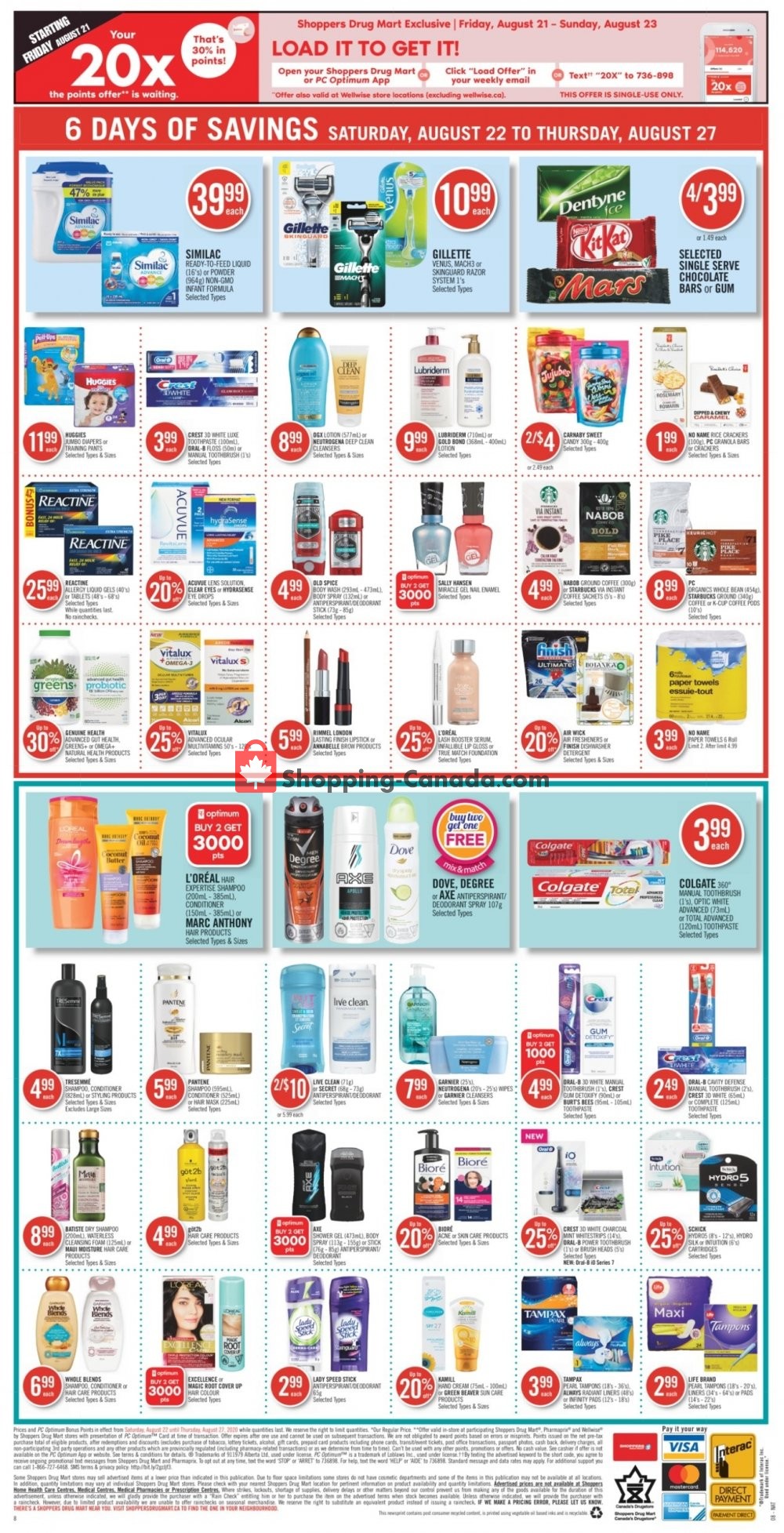 Shoppers Drug Mart flyer from Saturday August 22, 2020 to Thursday August 27, 2020 - page 13