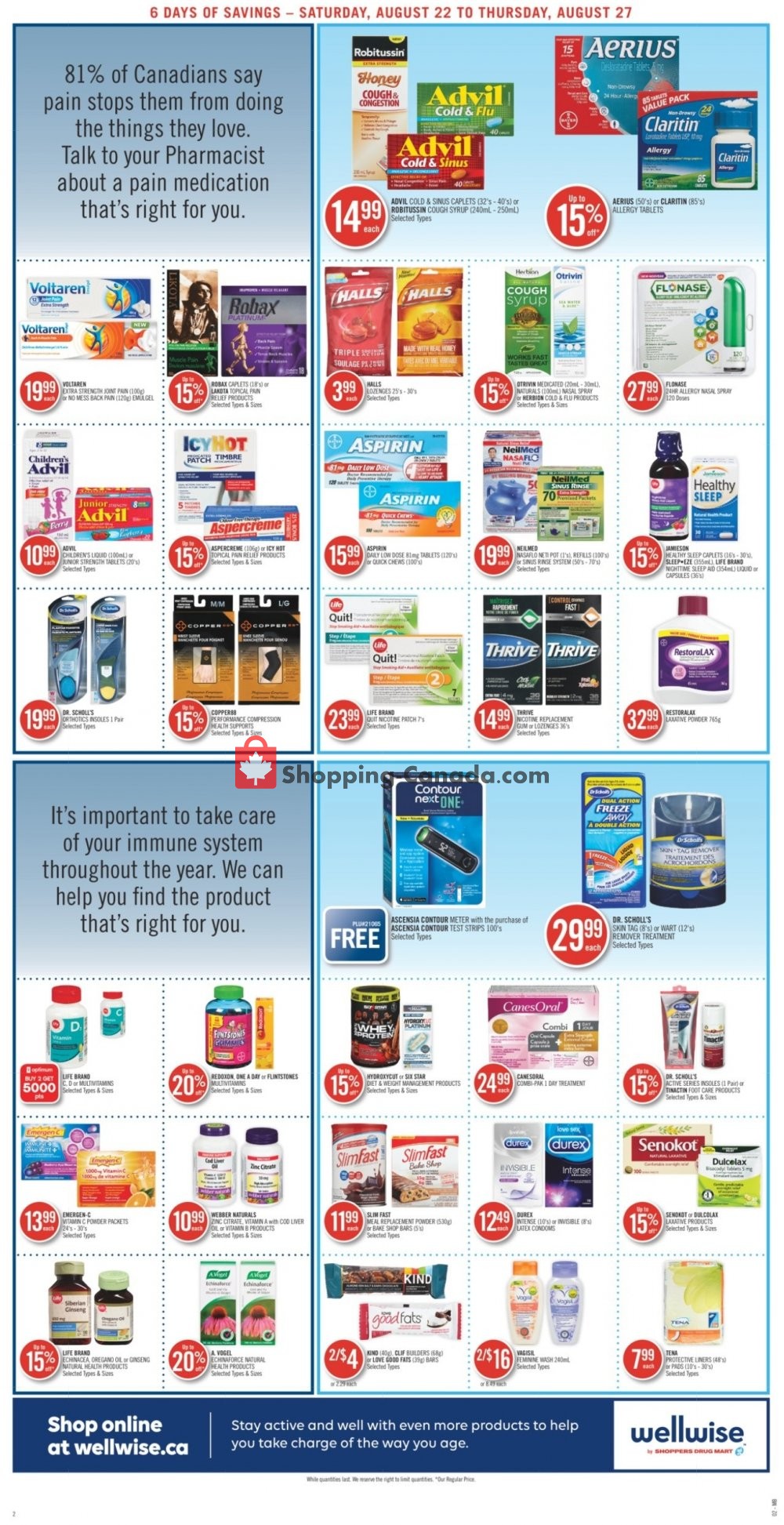Shoppers Drug Mart flyer from Saturday August 22, 2020 to Thursday August 27, 2020 - page 5