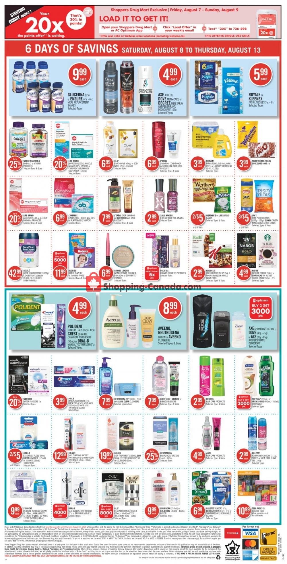 Shoppers Drug Mart flyer from Saturday August 8, 2020 to Thursday August 13, 2020 - page 17