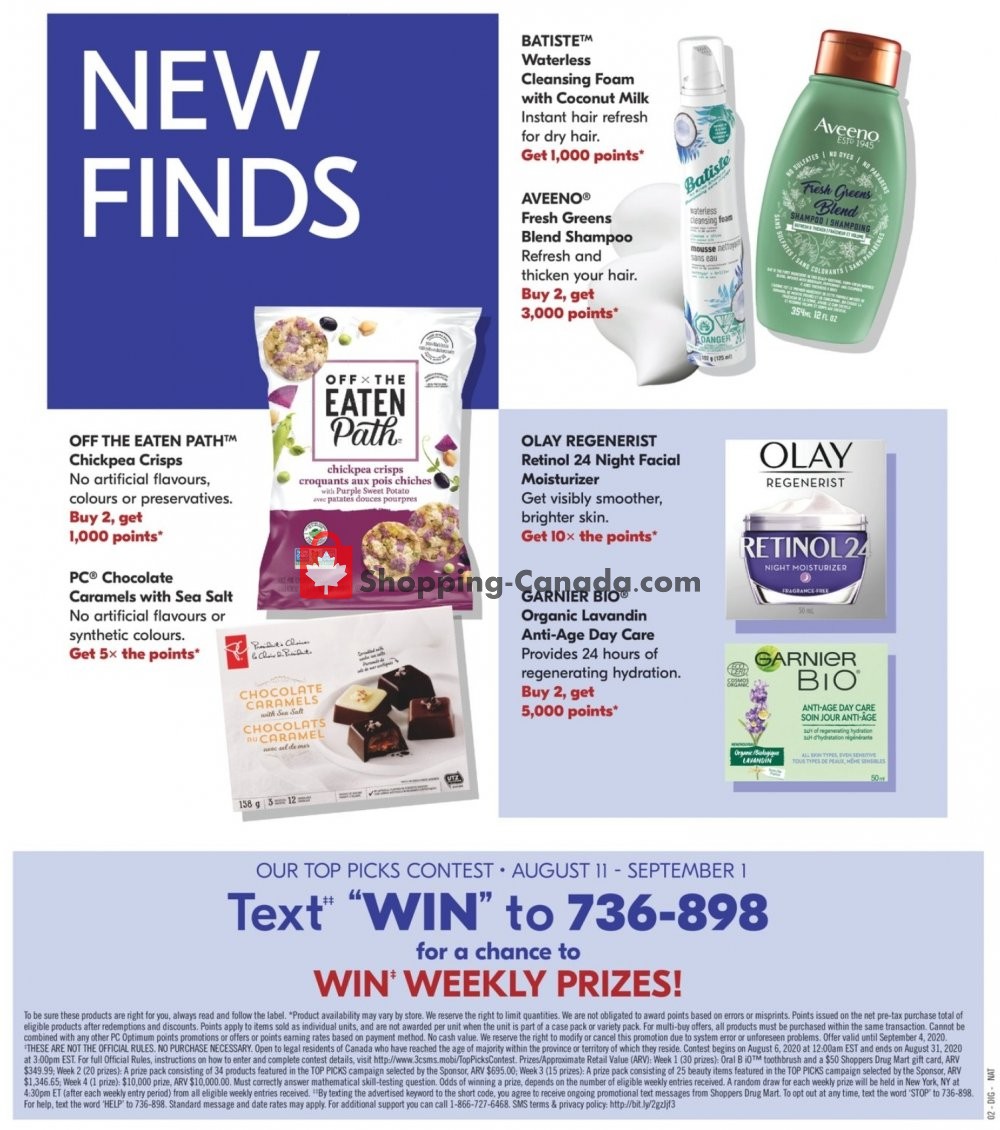 Shoppers Drug Mart flyer from Saturday August 8, 2020 to Thursday August 13, 2020 - page 19