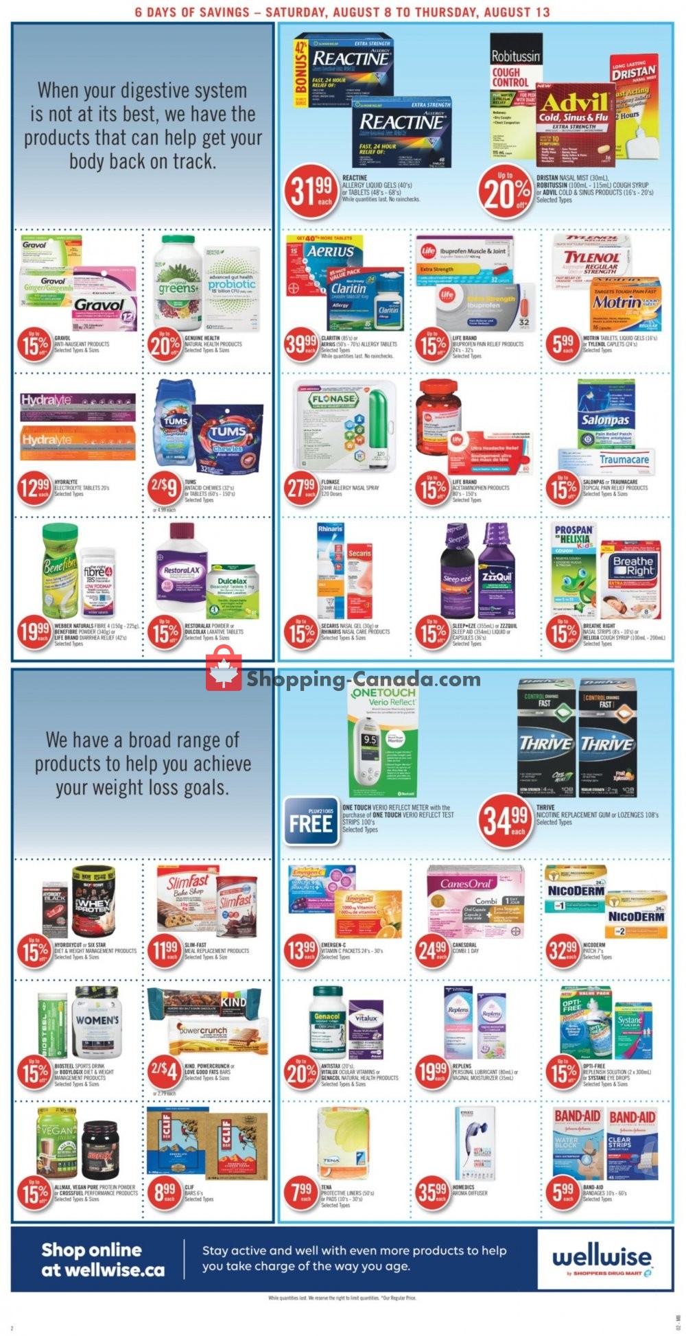 Shoppers Drug Mart flyer from Saturday August 8, 2020 to Thursday August 13, 2020 - page 5
