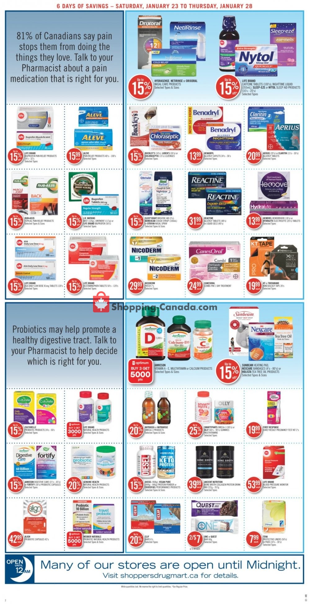 Shoppers Drug Mart flyer from Saturday January 23, 2021 to Thursday January 28, 2021 - page 5