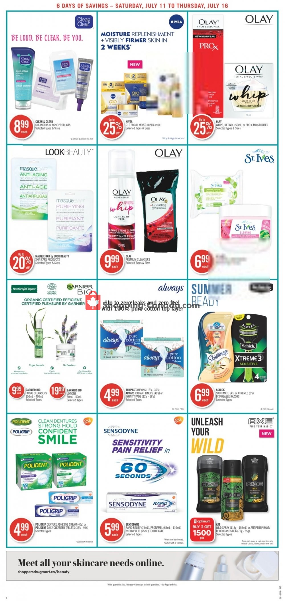 Shoppers Drug Mart flyer from Saturday July 11, 2020 to Thursday July 16, 2020 - page 13