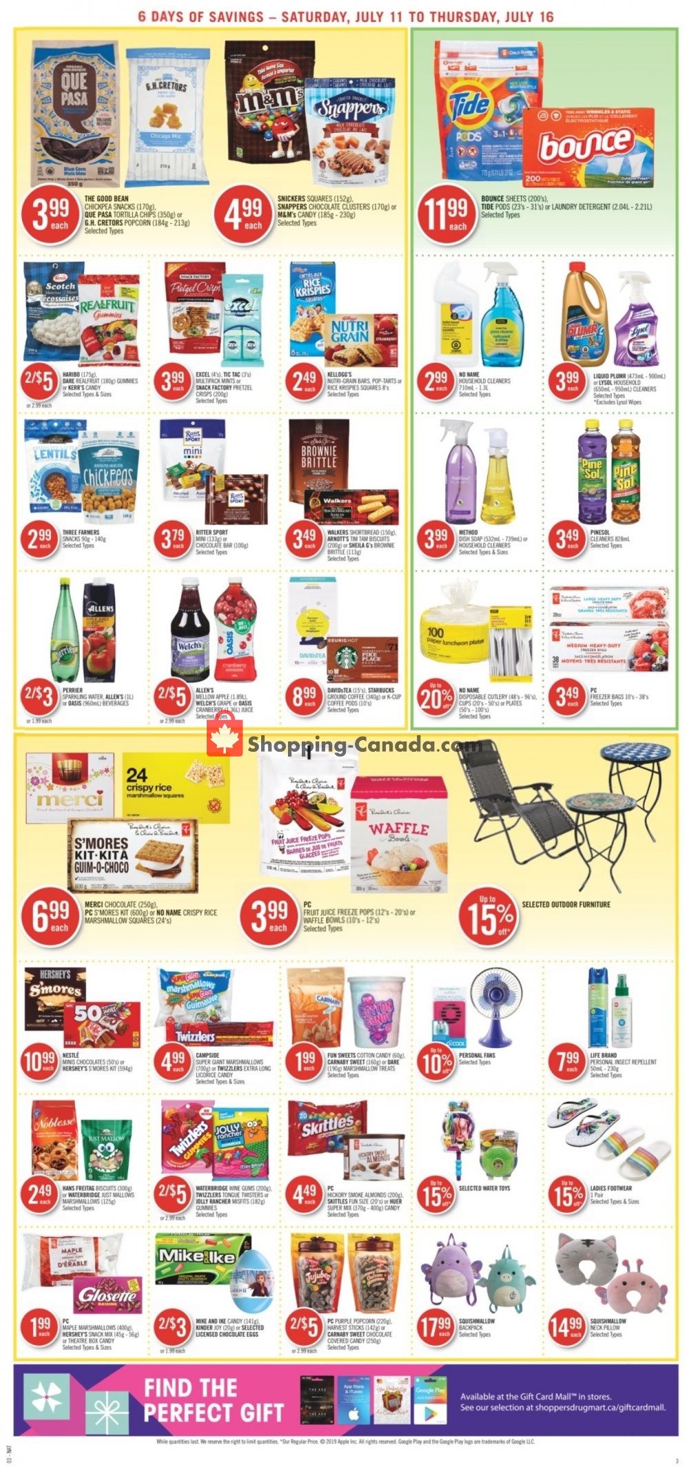 Shoppers Drug Mart flyer from Saturday July 11, 2020 to Thursday July 16, 2020 - page 6