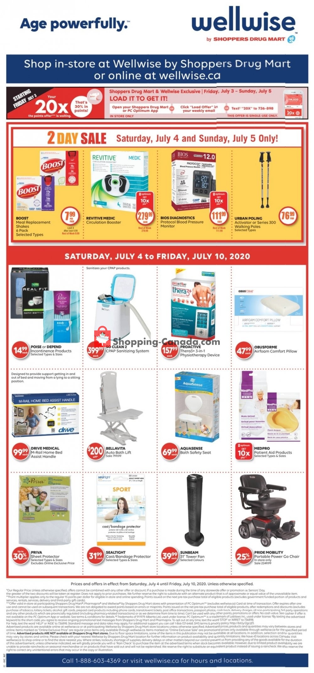 Shoppers Drug Mart flyer from Saturday July 4, 2020 to Thursday July 9, 2020 - page 14