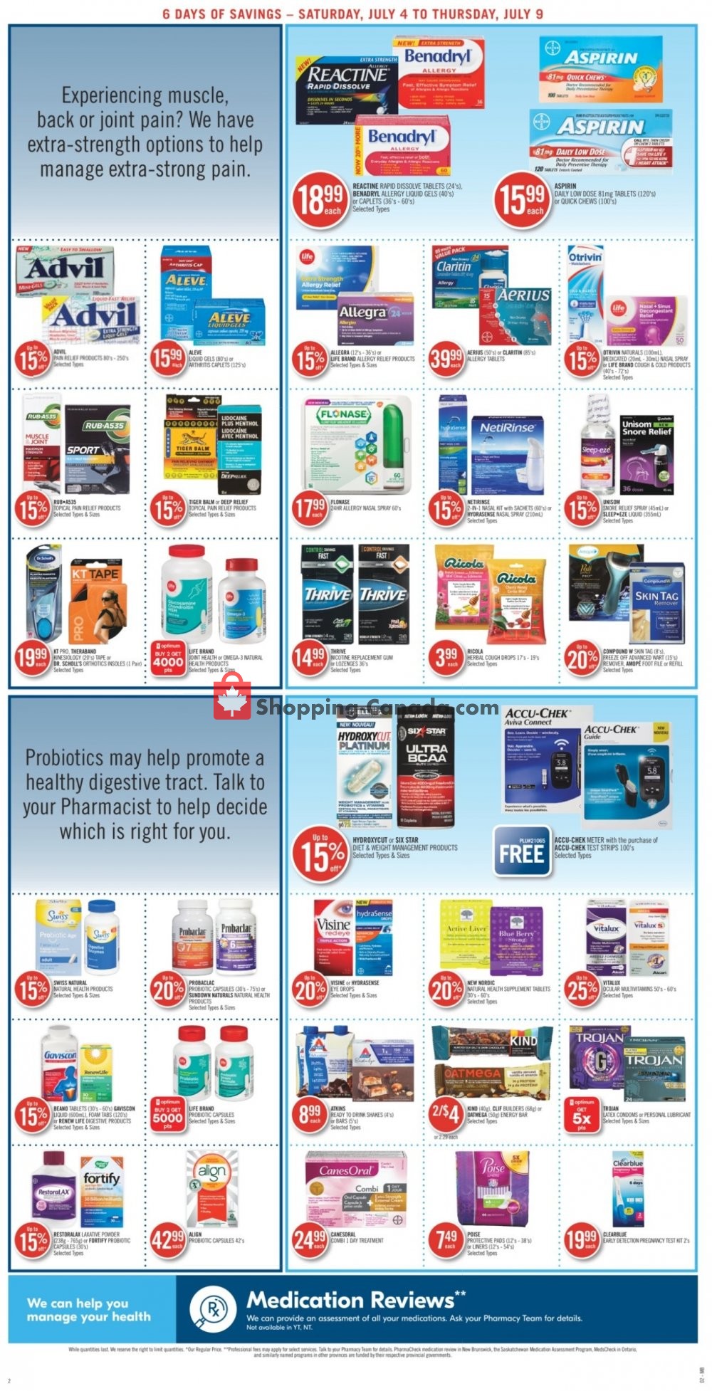 Shoppers Drug Mart flyer from Saturday July 4, 2020 to Thursday July 9, 2020 - page 5