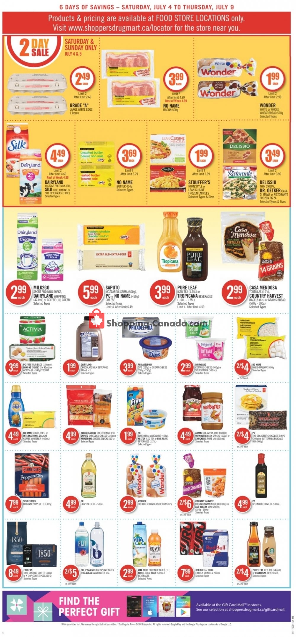 Shoppers Drug Mart flyer from Saturday July 4, 2020 to Thursday July 9, 2020 - page 8
