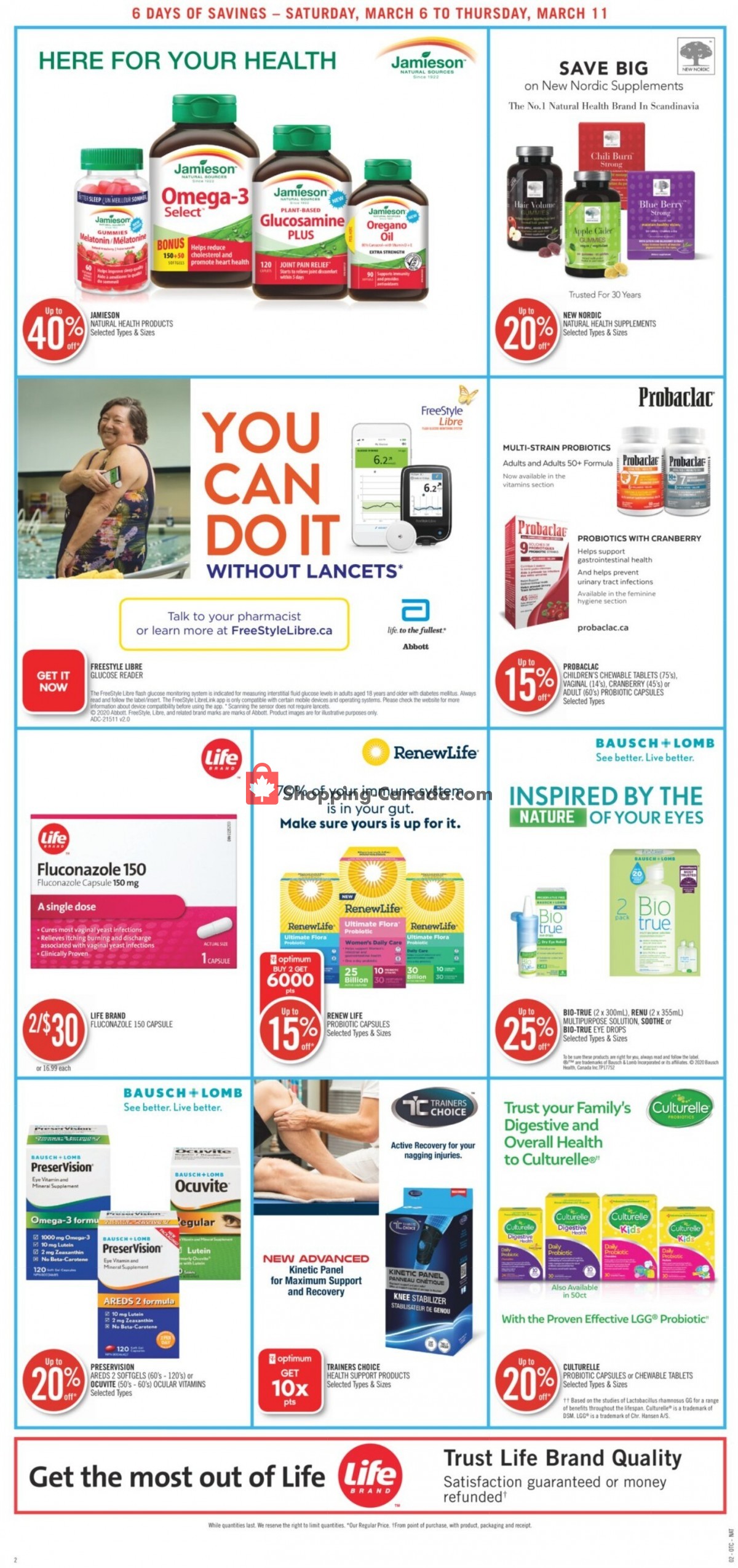 Shoppers Drug Mart flyer from Saturday March 6, 2021 to Thursday March 11, 2021 - page 9