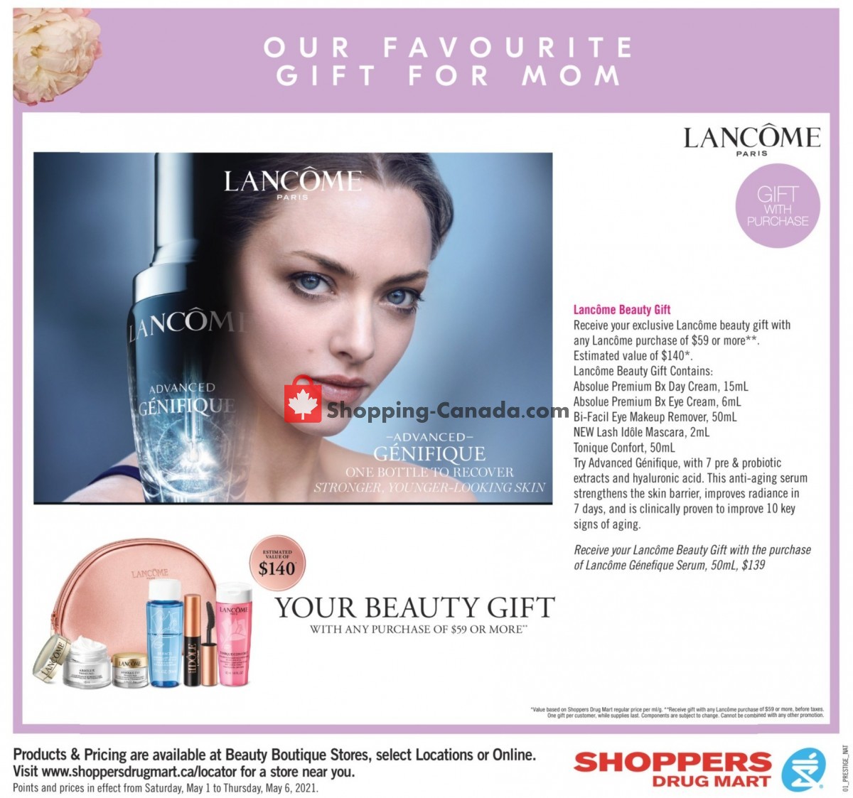 Shoppers Drug Mart flyer from Saturday May 1, 2021 to Thursday May 6, 2021 - page 18