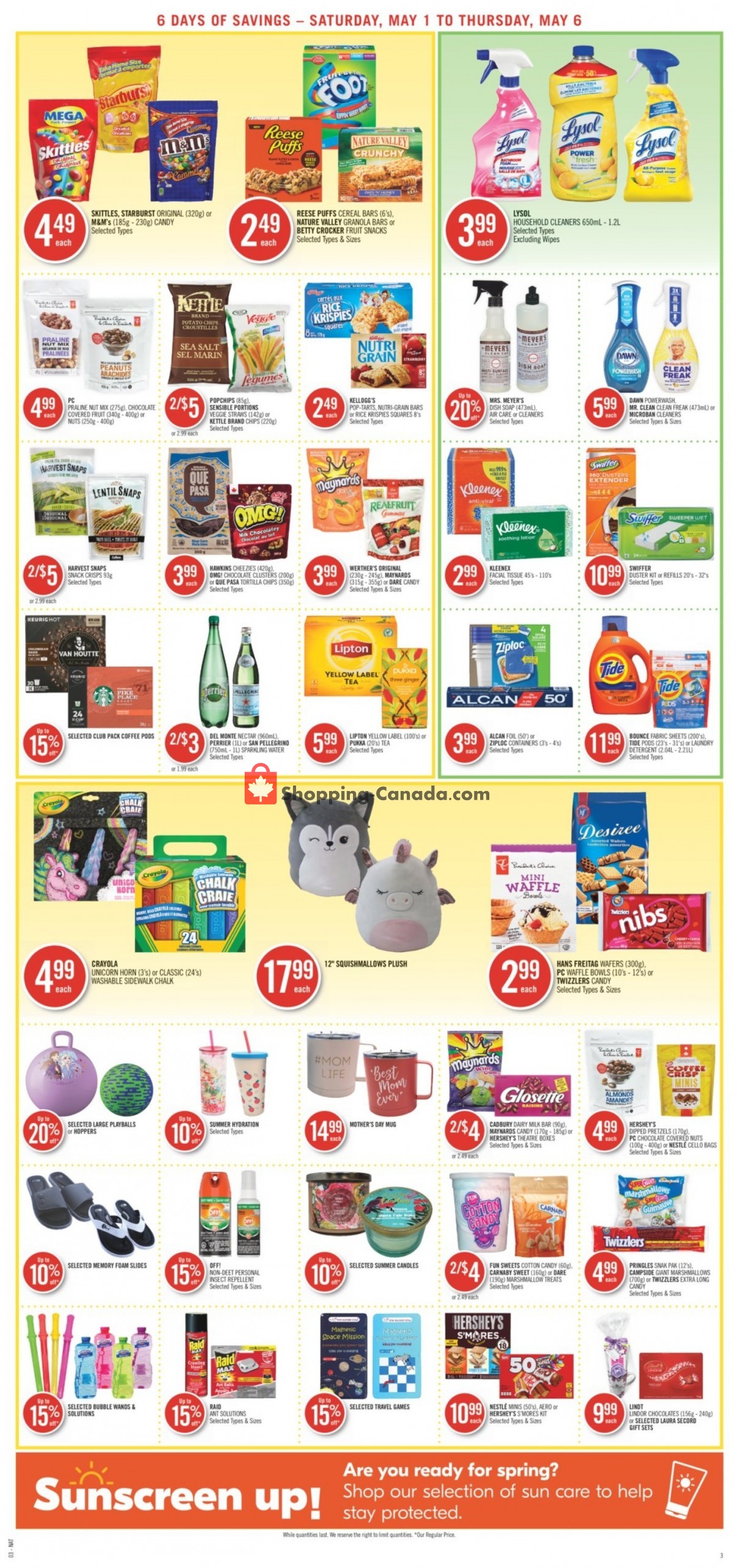 Shoppers Drug Mart flyer from Saturday May 1, 2021 to Thursday May 6, 2021 - page 6