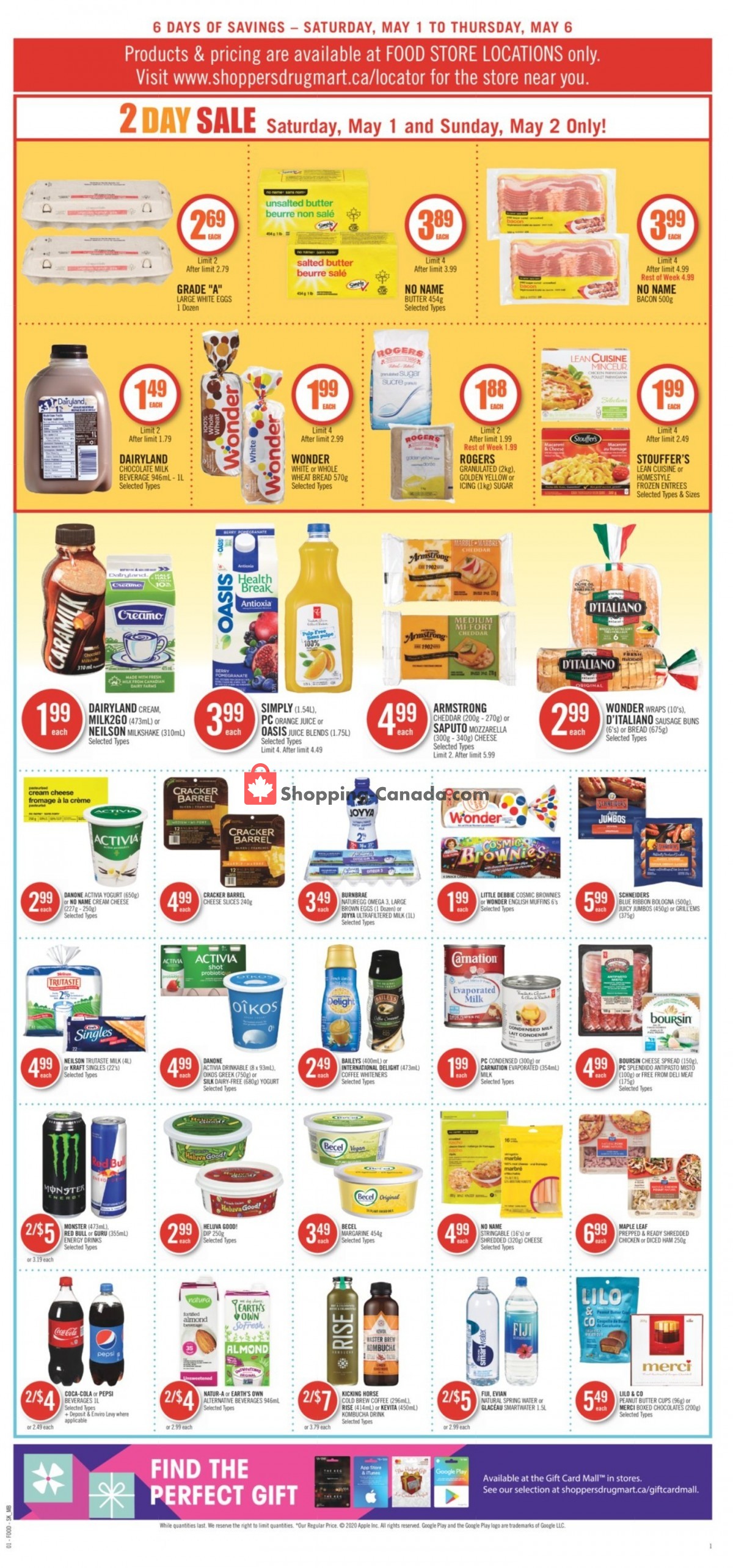 Shoppers Drug Mart flyer from Saturday May 1, 2021 to Thursday May 6, 2021 - page 8
