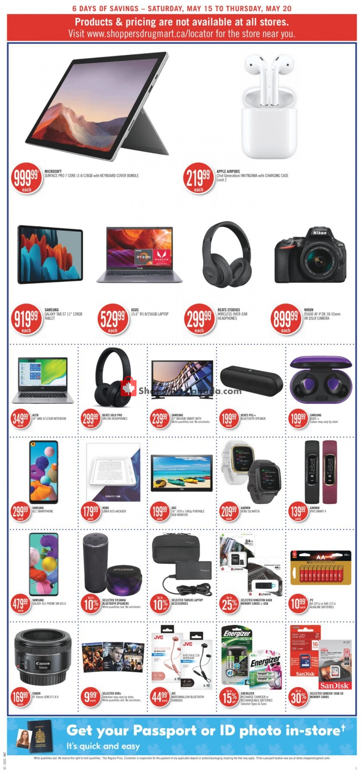 Shoppers Drug Mart flyer from Saturday May 15, 2021 to Thursday May 20, 2021 - page 10