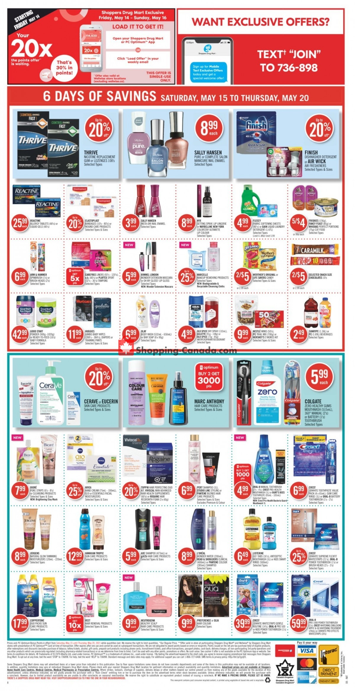 Shoppers Drug Mart flyer from Saturday May 15, 2021 to Thursday May 20, 2021 - page 18