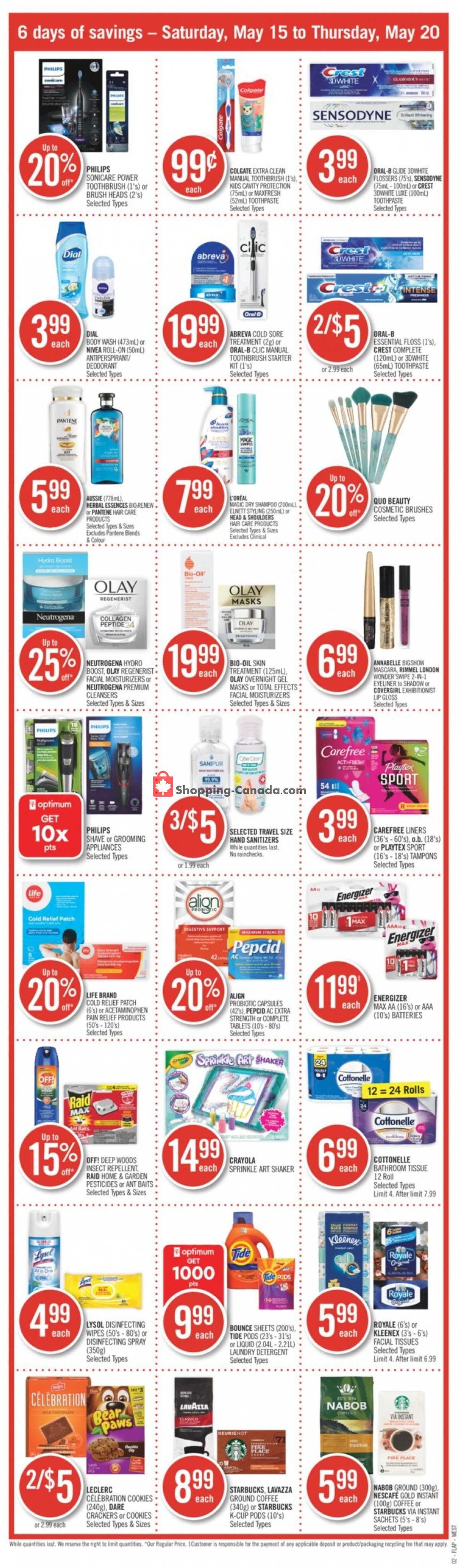 Shoppers Drug Mart flyer from Saturday May 15, 2021 to Thursday May 20, 2021 - page 3