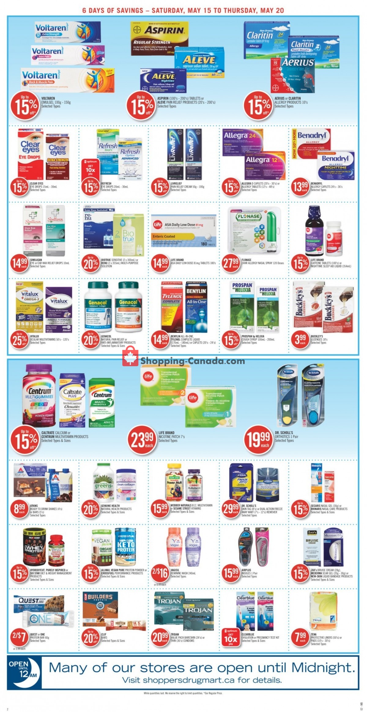 Shoppers Drug Mart flyer from Saturday May 15, 2021 to Thursday May 20, 2021 - page 5