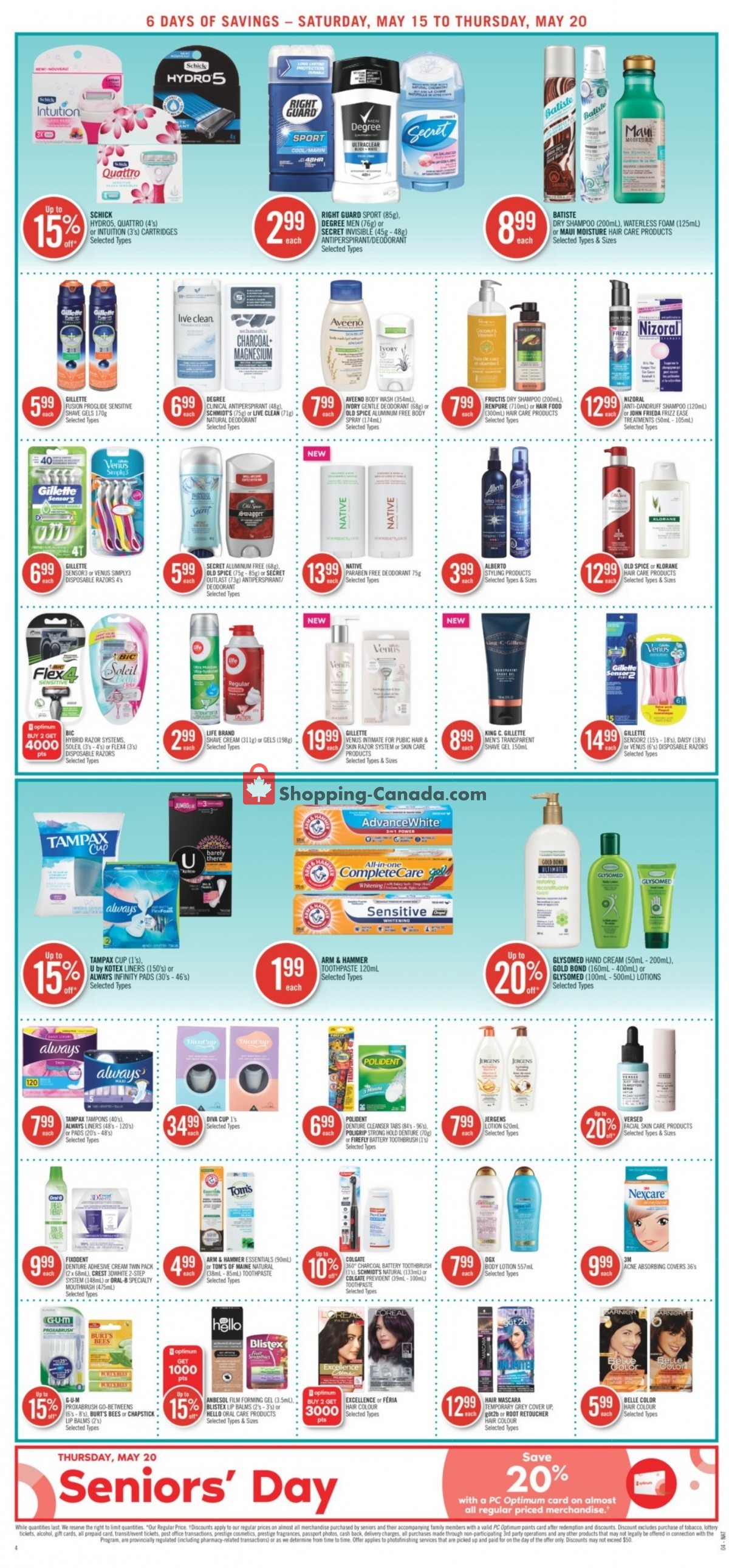 Shoppers Drug Mart flyer from Saturday May 15, 2021 to Thursday May 20, 2021 - page 7