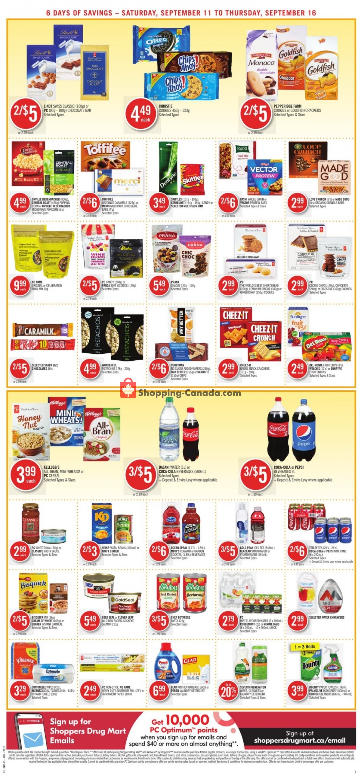 Shoppers Drug Mart flyer from Saturday September 11, 2021 to Thursday September 16, 2021 - page 10