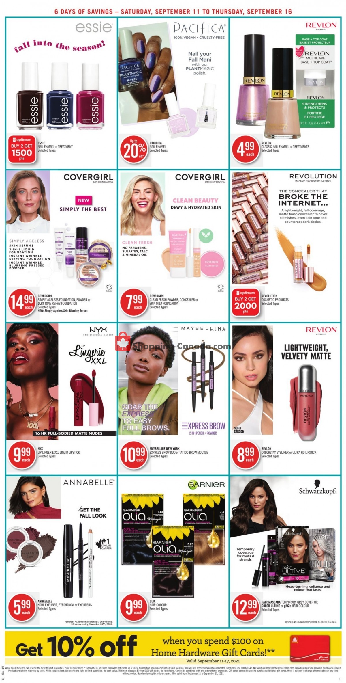 Shoppers Drug Mart flyer from Saturday September 11, 2021 to Thursday September 16, 2021 - page 17