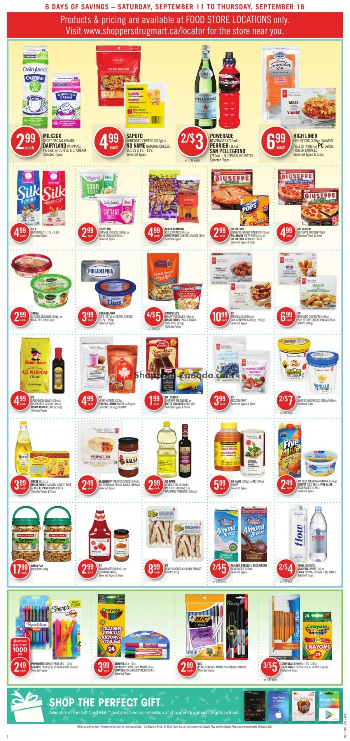 Shoppers Drug Mart flyer from Saturday September 11, 2021 to Thursday September 16, 2021 - page 9