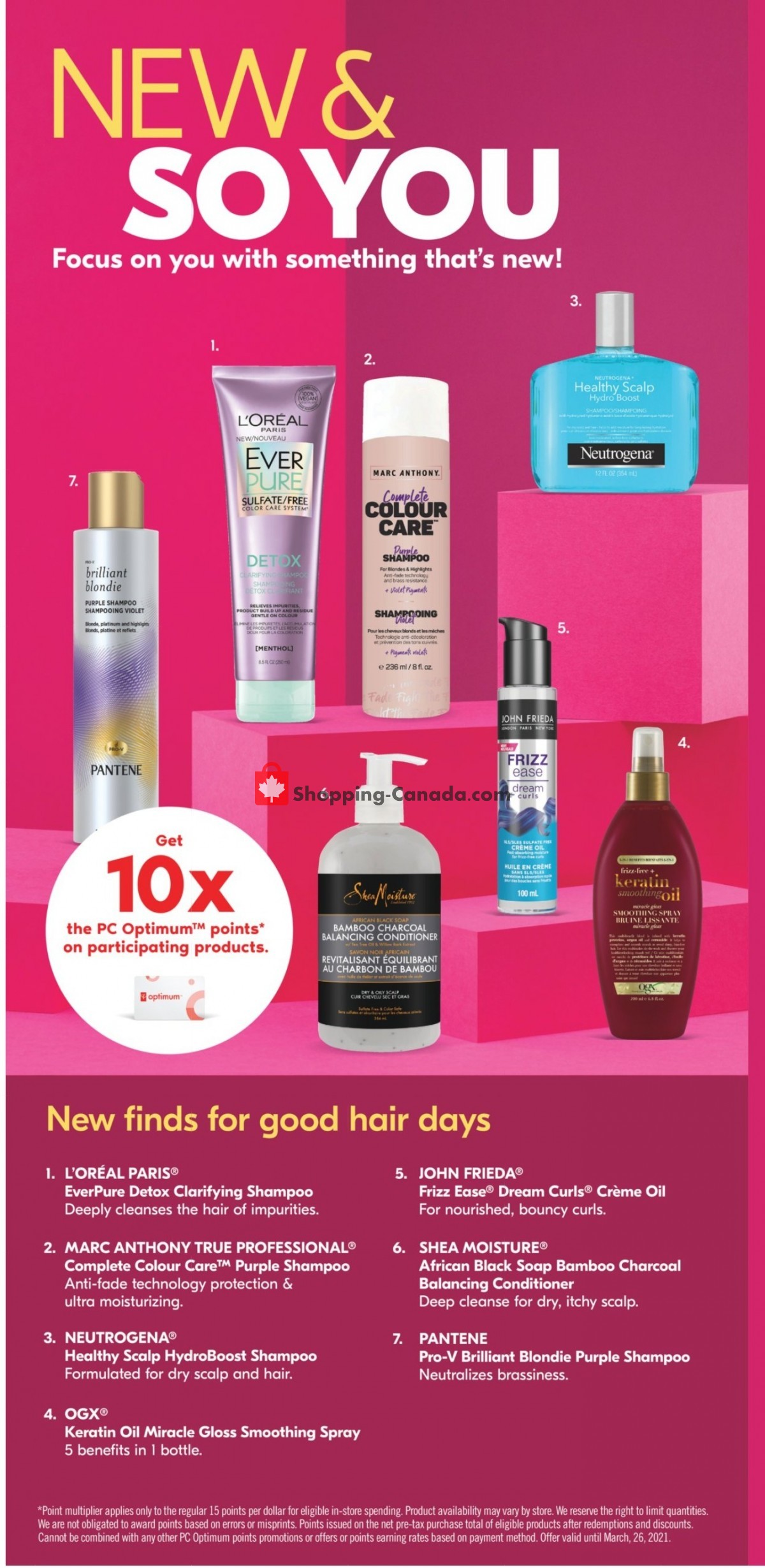 Shoppers Drug Mart flyer from Saturday February 27, 2021 to Thursday March 4, 2021 - page 21