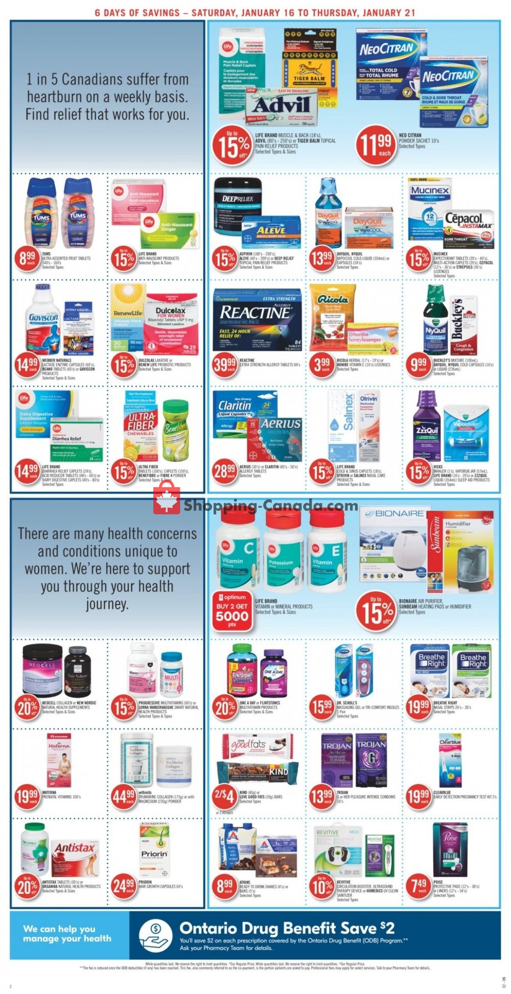Shoppers Drug Mart flyer from Saturday January 16, 2021 to Thursday January 21, 2021 - page 5
