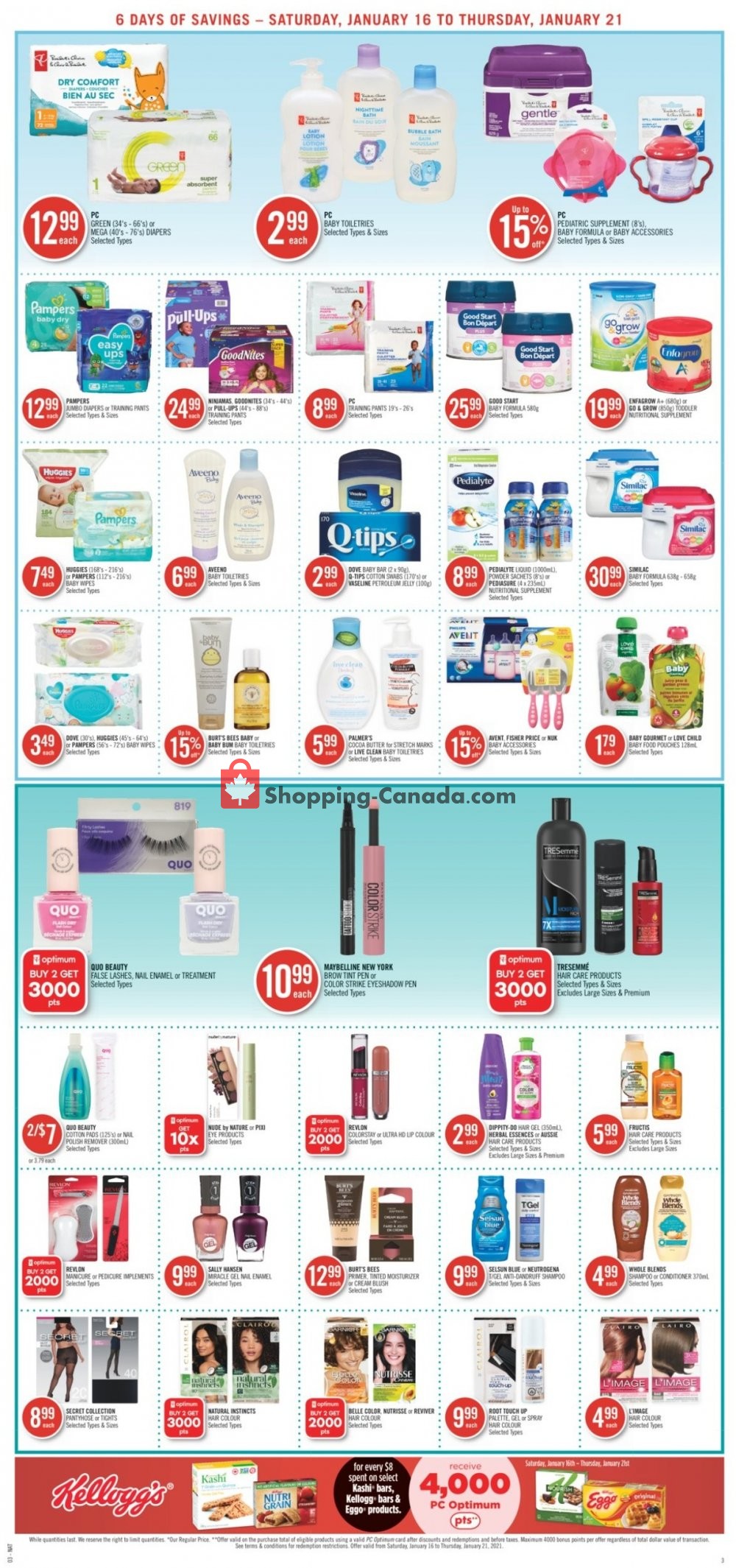Shoppers Drug Mart flyer from Saturday January 16, 2021 to Thursday January 21, 2021 - page 6