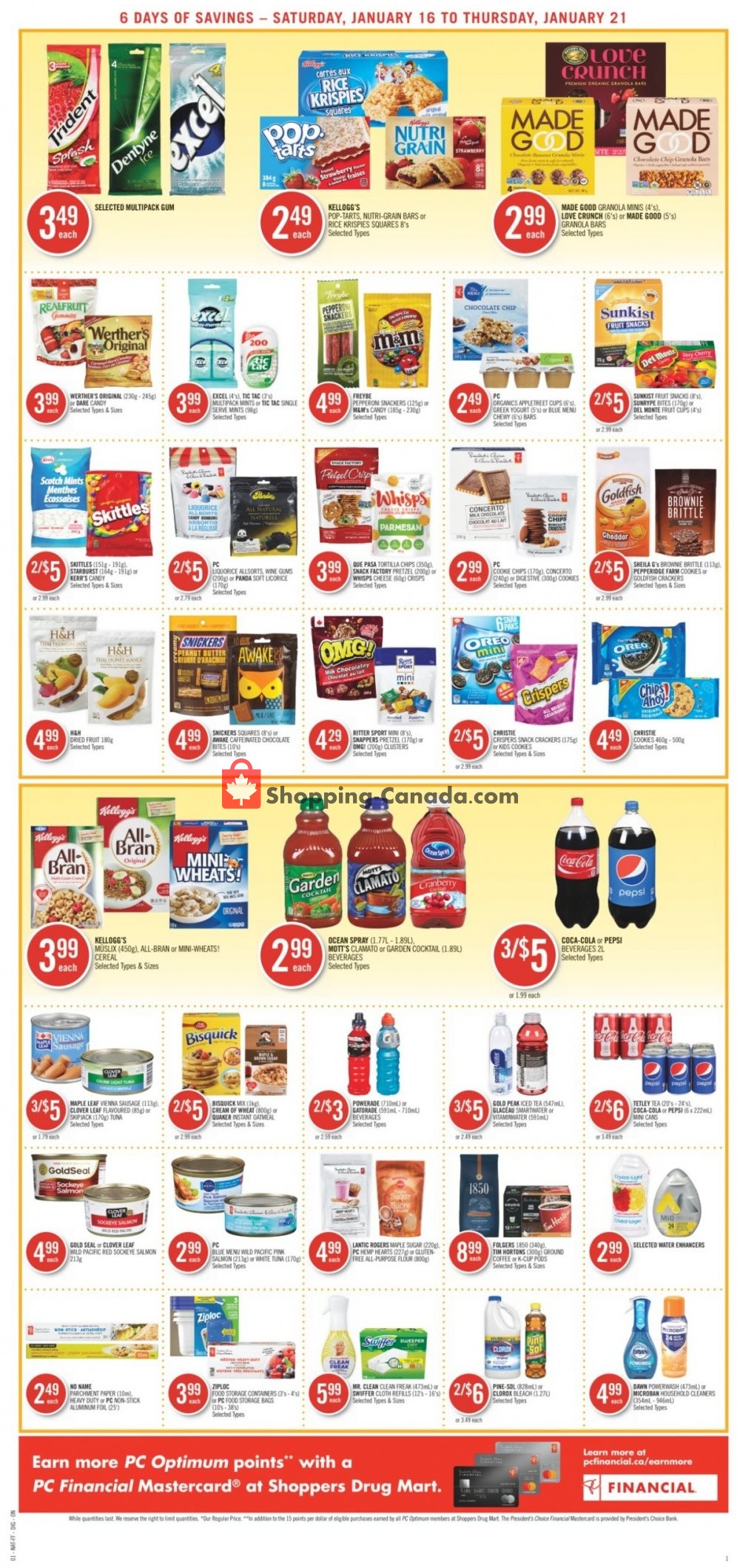 Shoppers Drug Mart flyer from Saturday January 16, 2021 to Thursday January 21, 2021 - page 7