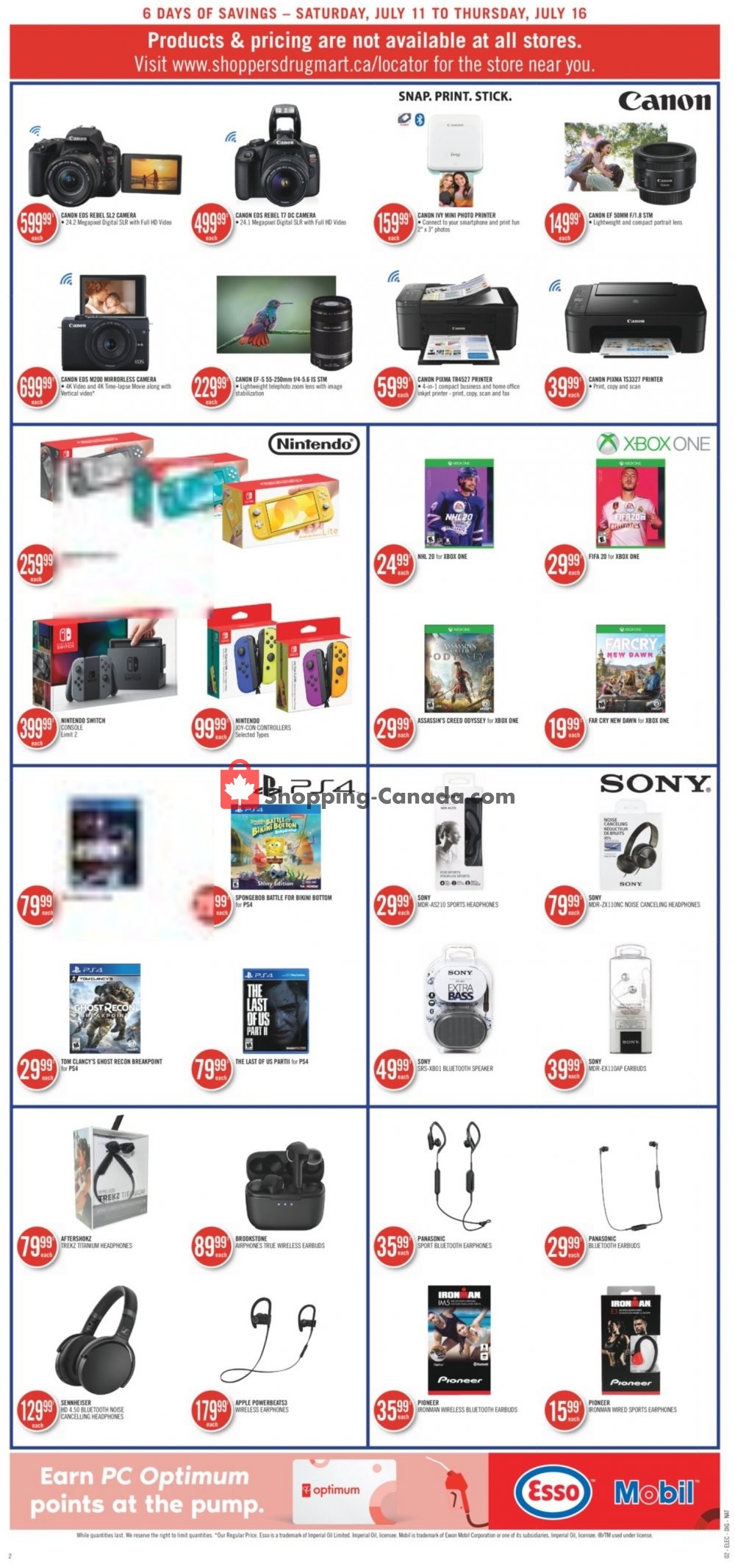 Shoppers Drug Mart flyer from Saturday July 11, 2020 to Thursday July 16, 2020 - page 11