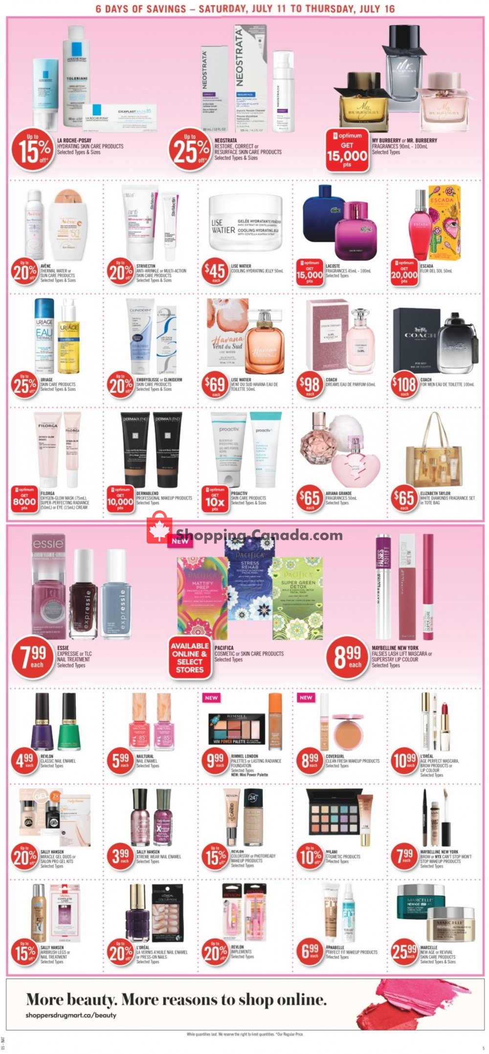 Shoppers Drug Mart flyer from Saturday July 11, 2020 to Thursday July 16, 2020 - page 16