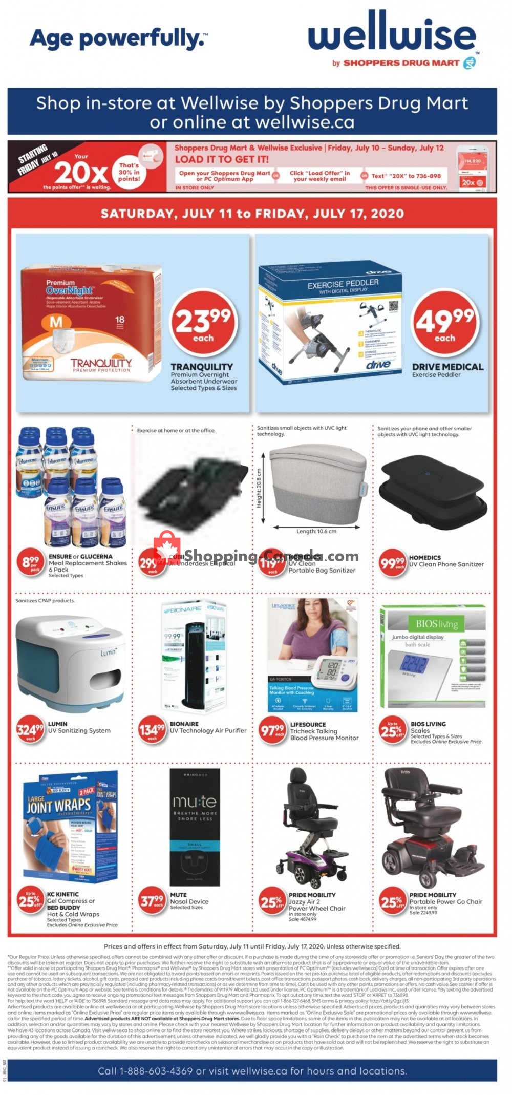 Shoppers Drug Mart flyer from Saturday July 11, 2020 to Thursday July 16, 2020 - page 20