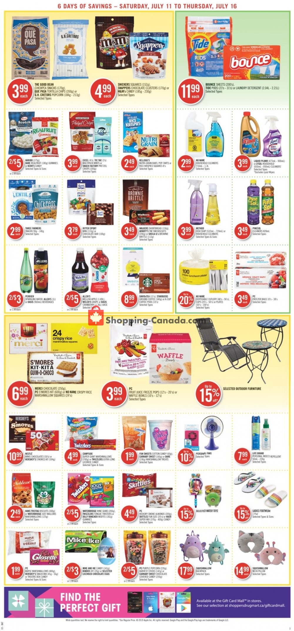 Shoppers Drug Mart flyer from Saturday July 11, 2020 to Thursday July 16, 2020 - page 6