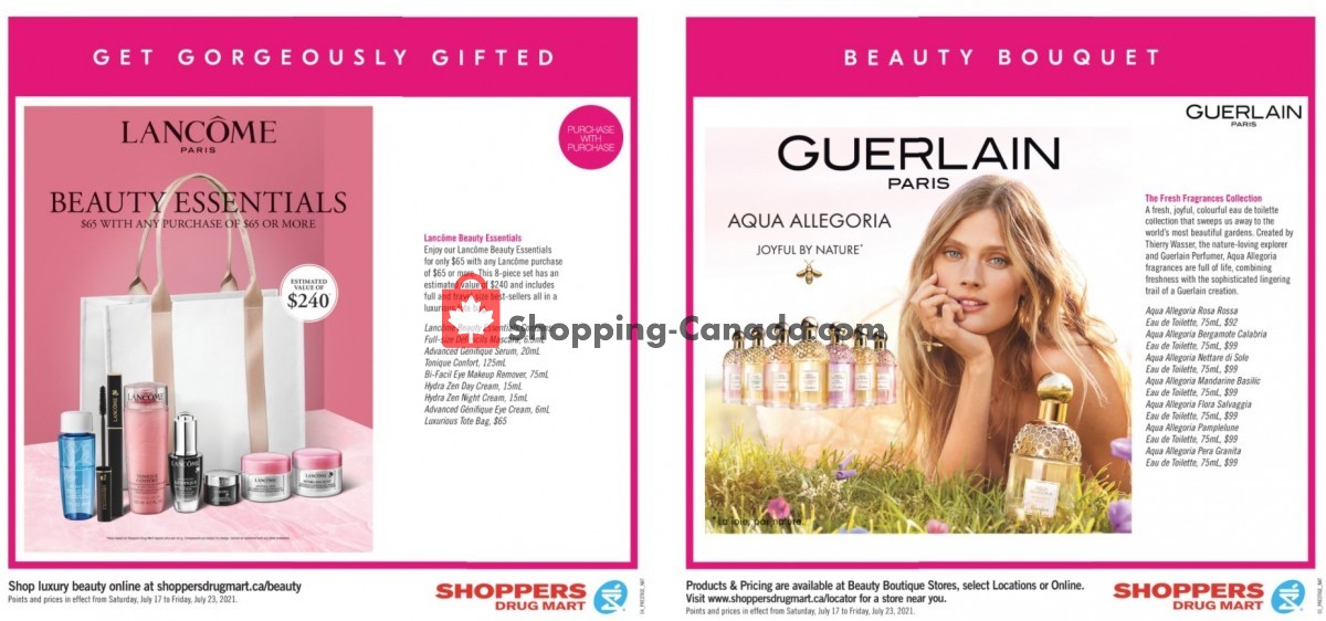 Shoppers Drug Mart flyer from Saturday July 17, 2021 to Friday July 23, 2021 - page 17