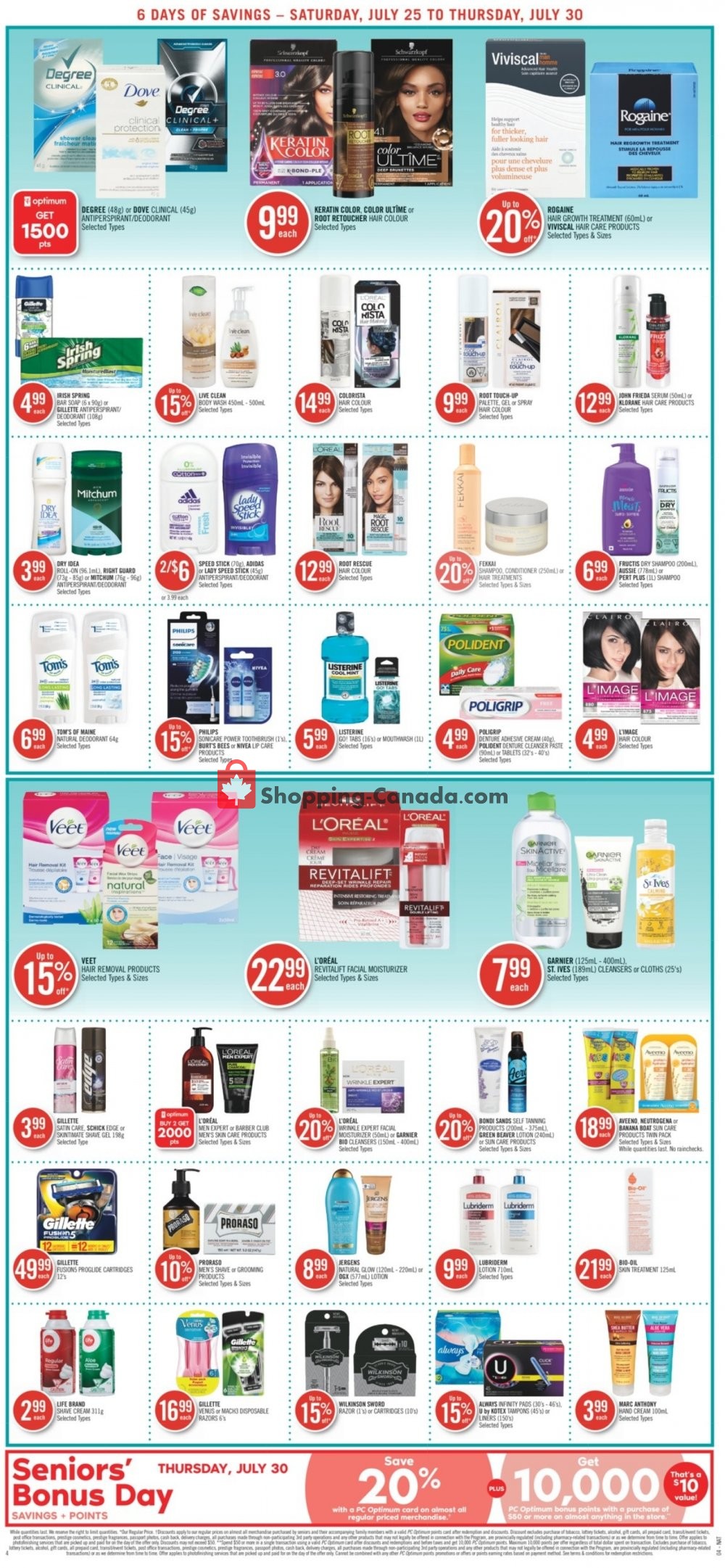 Shoppers Drug Mart flyer from Saturday July 25, 2020 to Thursday July 30, 2020 - page 11