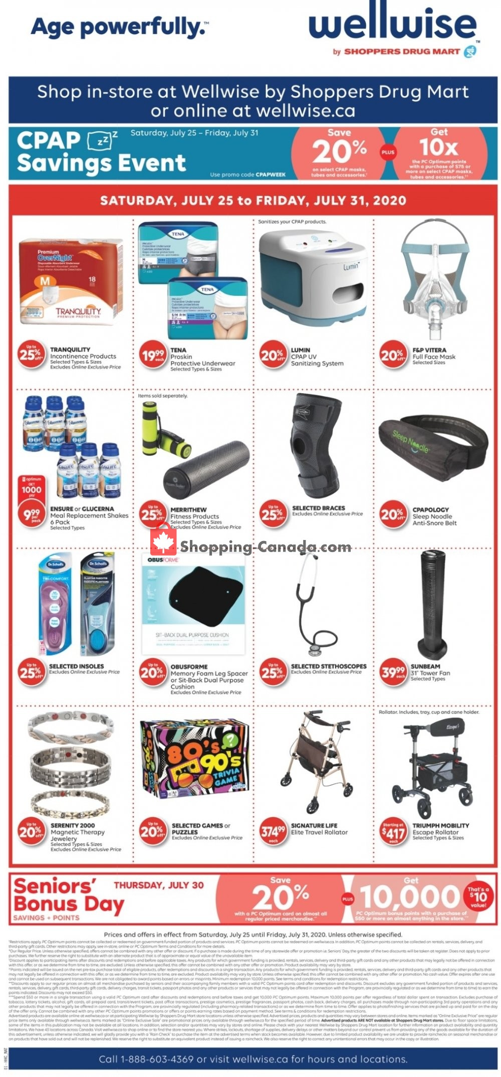 Shoppers Drug Mart flyer from Saturday July 25, 2020 to Thursday July 30, 2020 - page 16