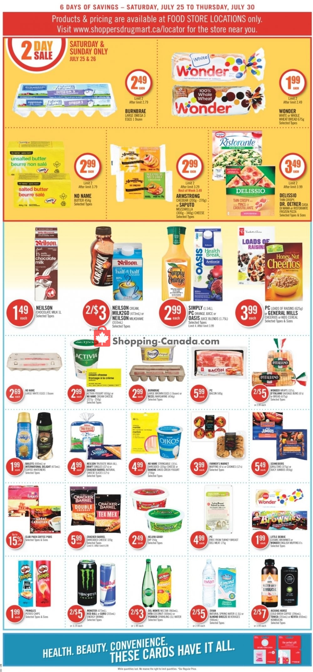 Shoppers Drug Mart flyer from Saturday July 25, 2020 to Thursday July 30, 2020 - page 6
