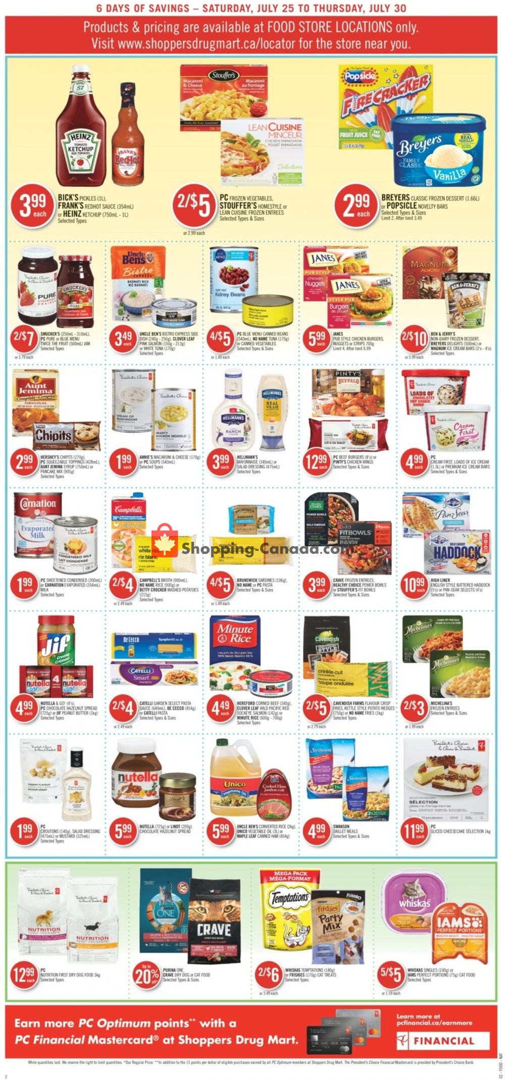 Shoppers Drug Mart flyer from Saturday July 25, 2020 to Thursday July 30, 2020 - page 7