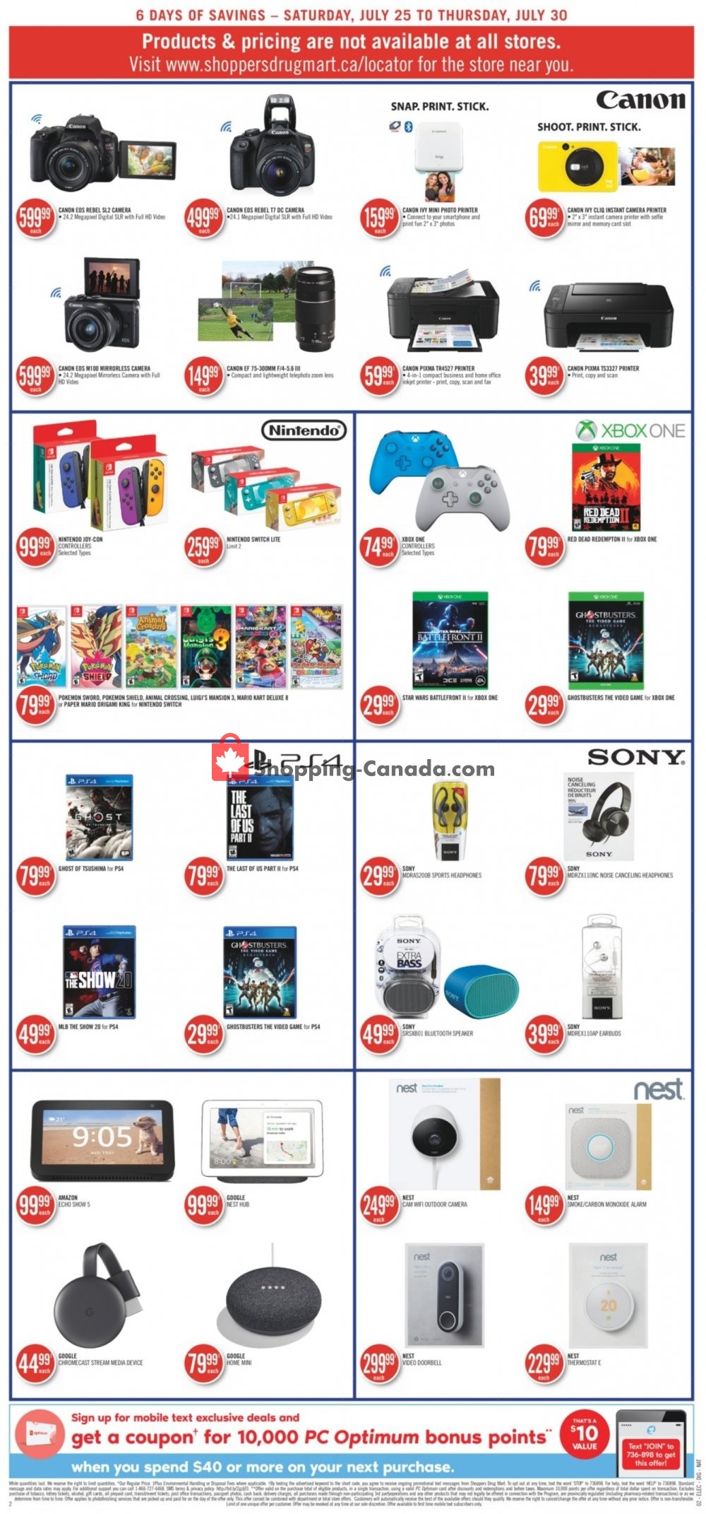 Shoppers Drug Mart flyer from Saturday July 25, 2020 to Thursday July 30, 2020 - page 9