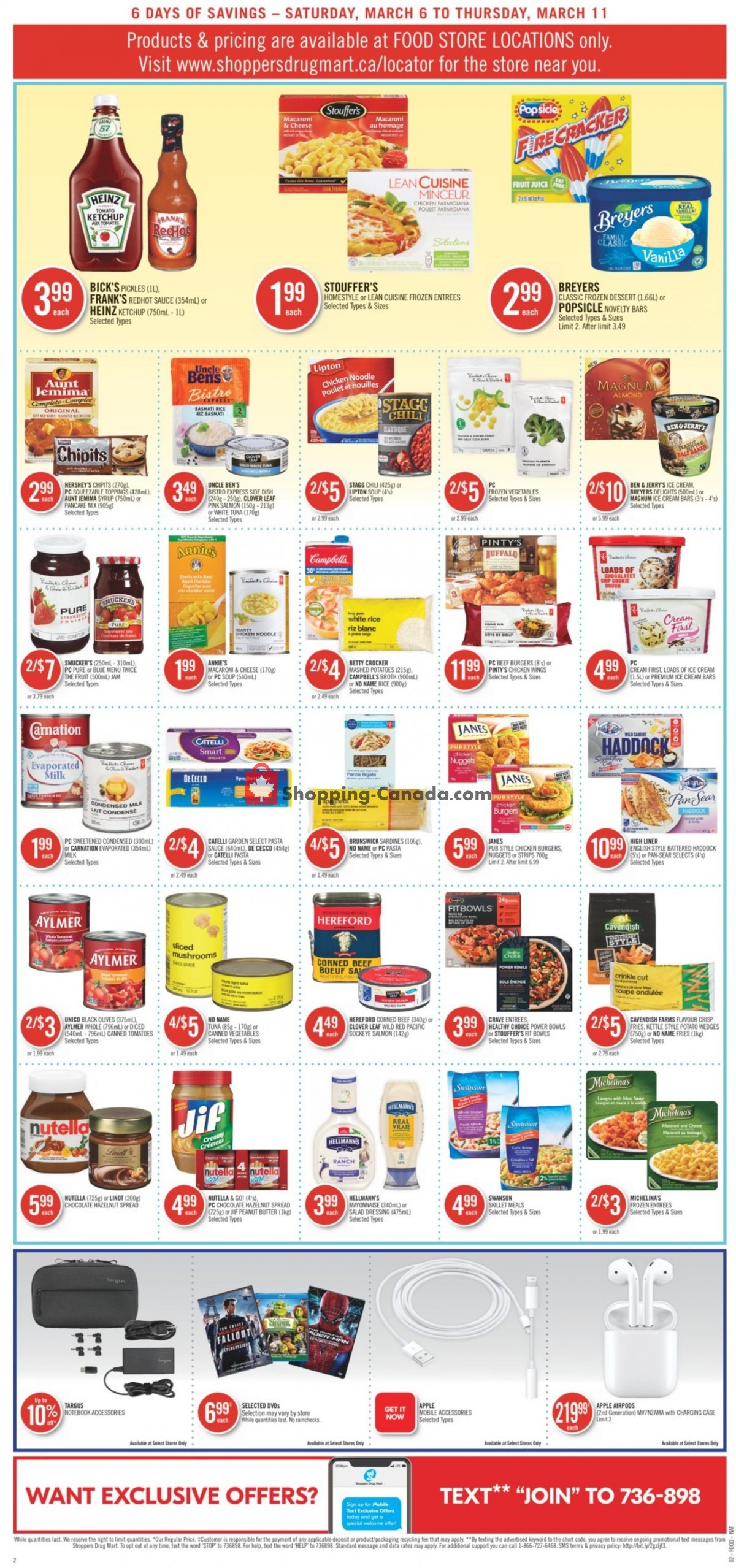 Shoppers Drug Mart flyer from Saturday March 6, 2021 to Thursday March 11, 2021 - page 10