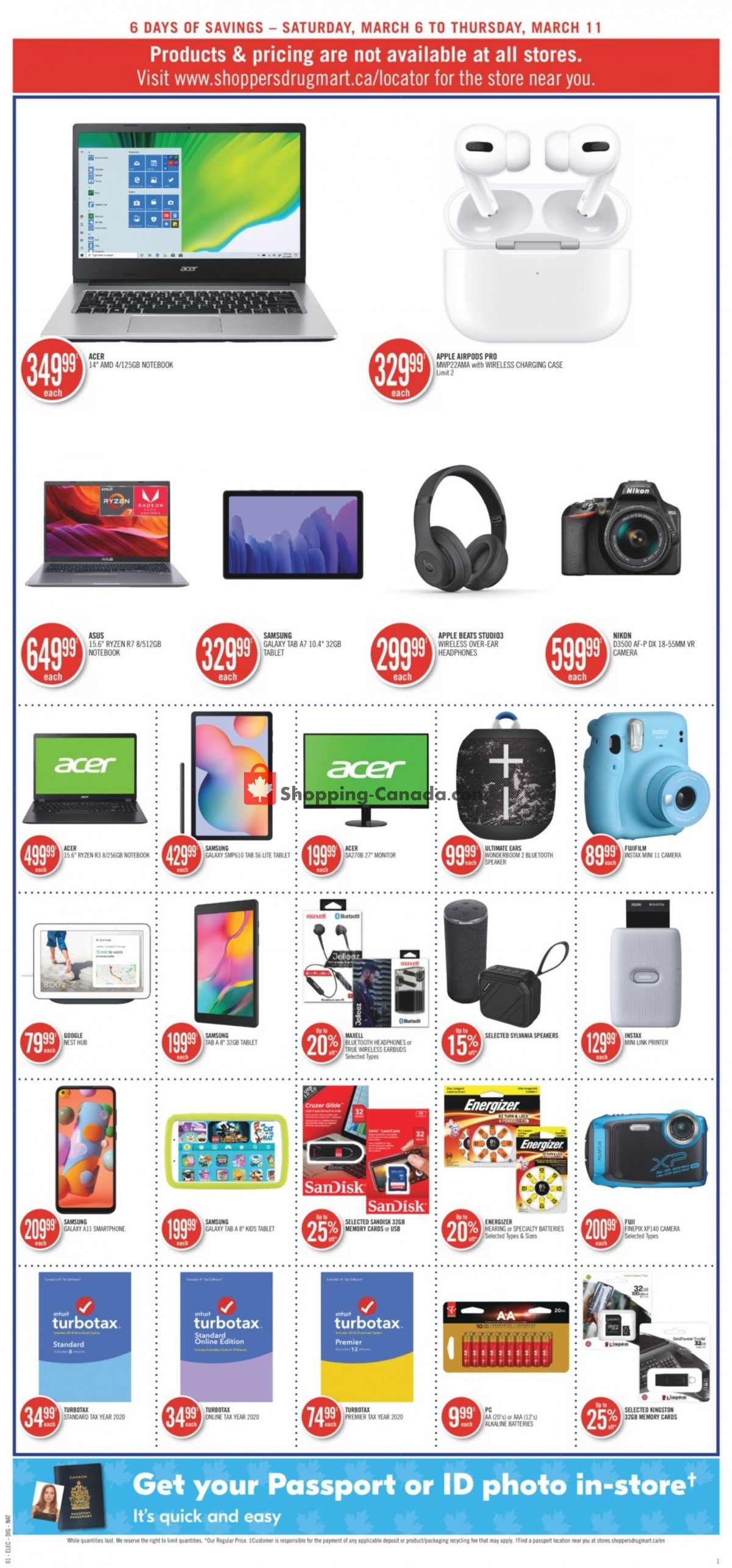 Shoppers Drug Mart flyer from Saturday March 6, 2021 to Thursday March 11, 2021 - page 11