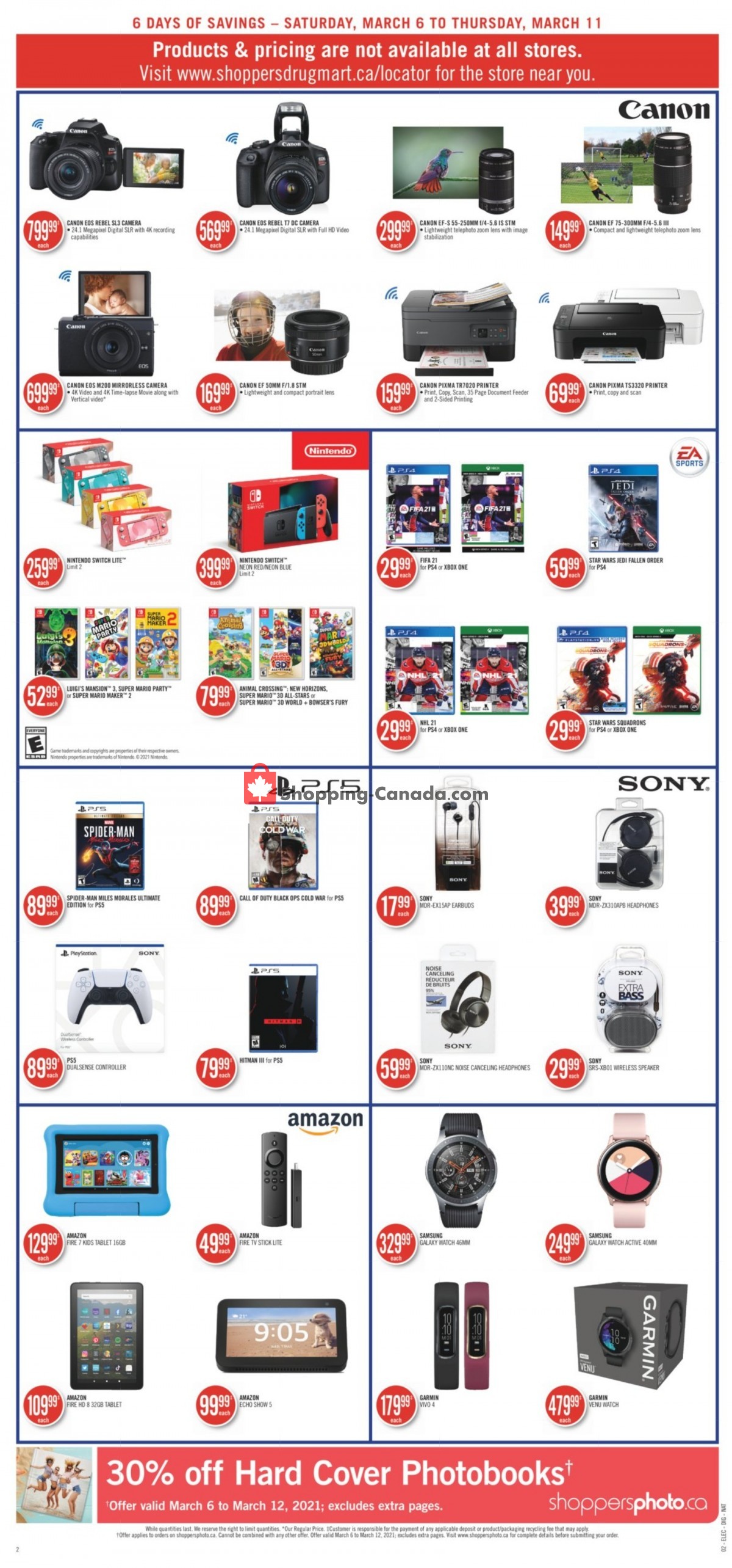 Shoppers Drug Mart flyer from Saturday March 6, 2021 to Thursday March 11, 2021 - page 12
