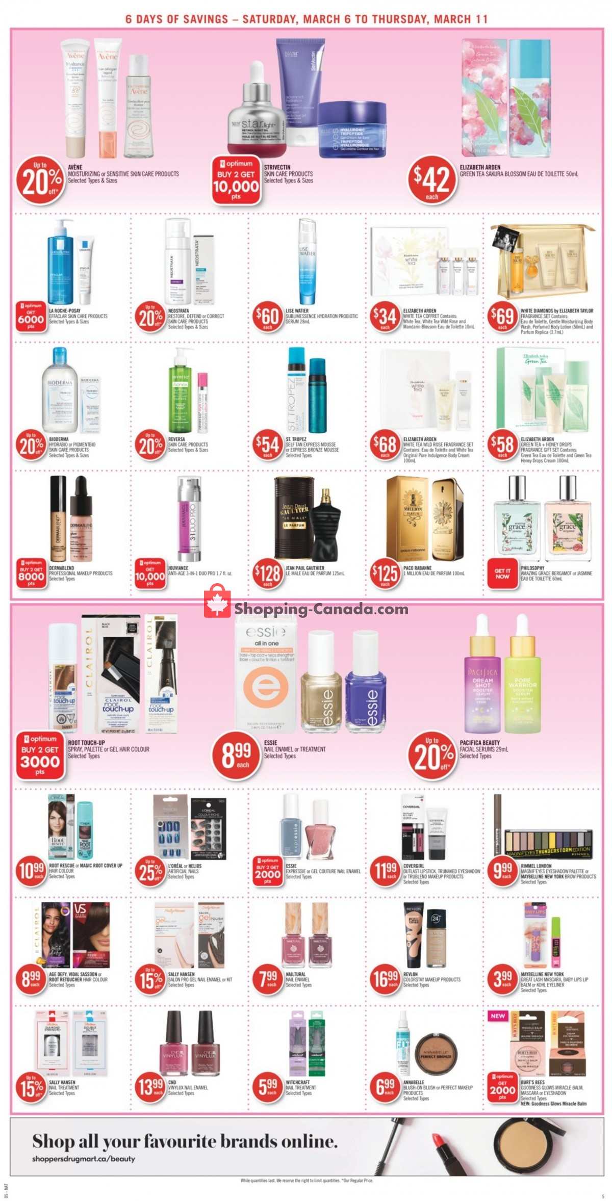 Shoppers Drug Mart flyer from Saturday March 6, 2021 to Thursday March 11, 2021 - page 15