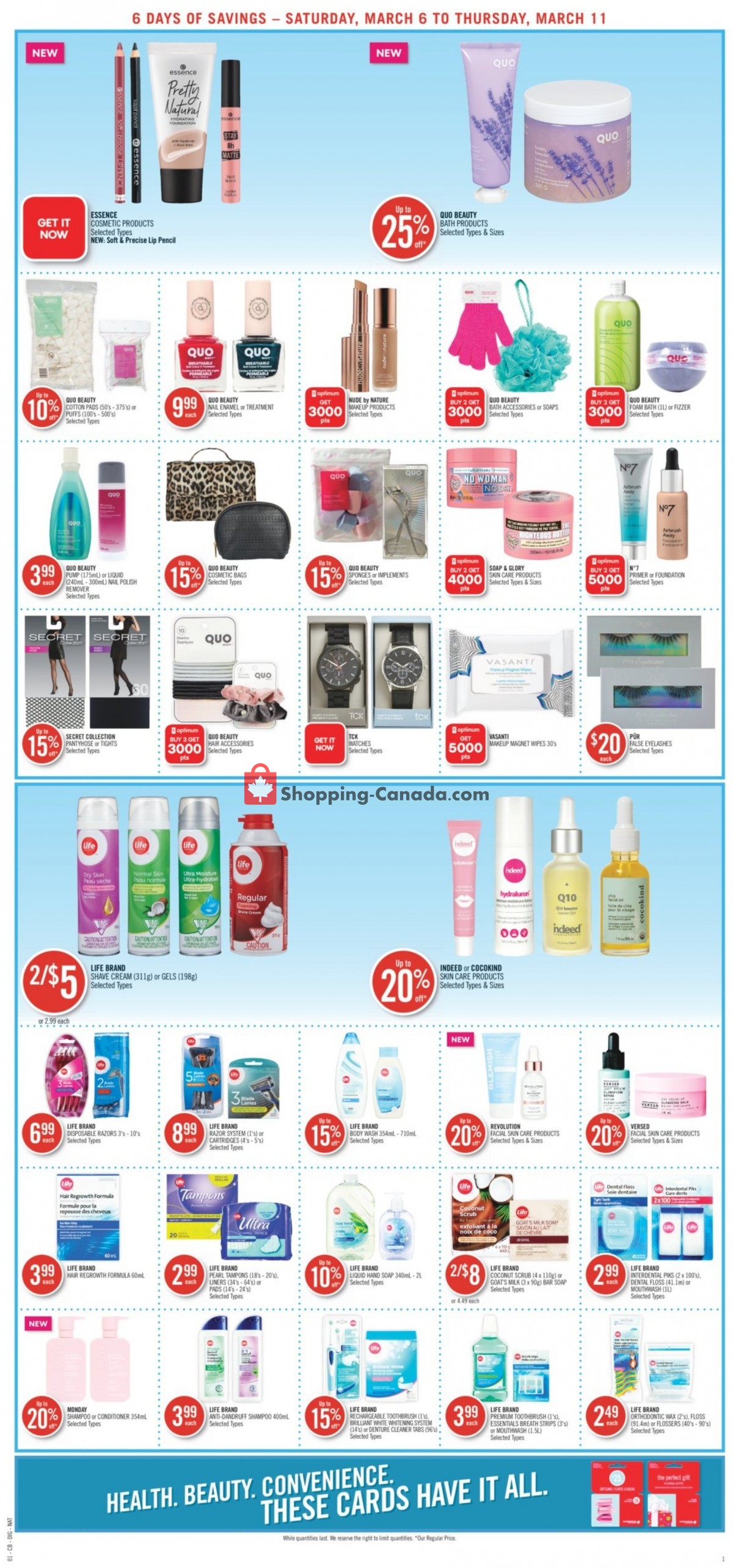 Shoppers Drug Mart flyer from Saturday March 6, 2021 to Thursday March 11, 2021 - page 17