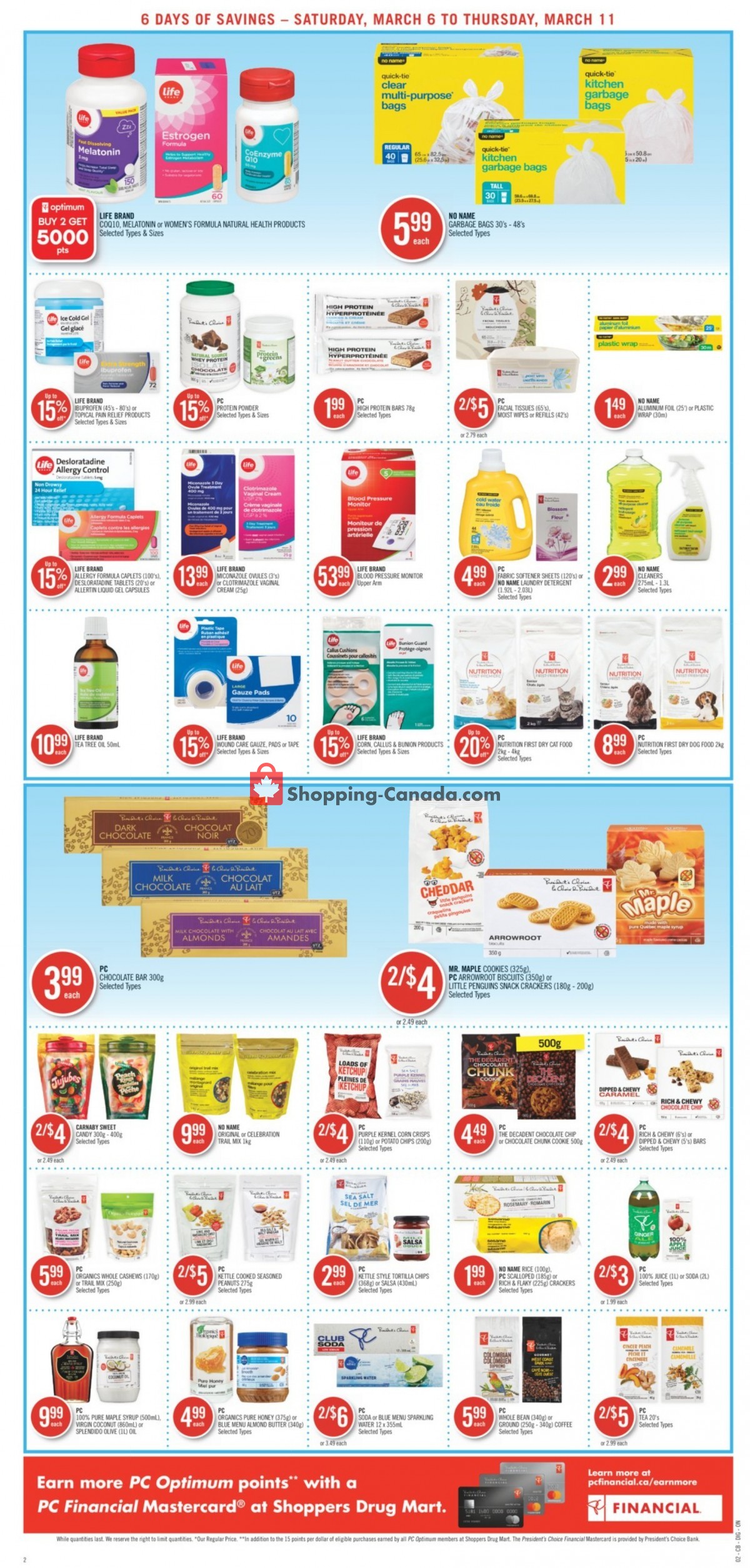 Shoppers Drug Mart flyer from Saturday March 6, 2021 to Thursday March 11, 2021 - page 18