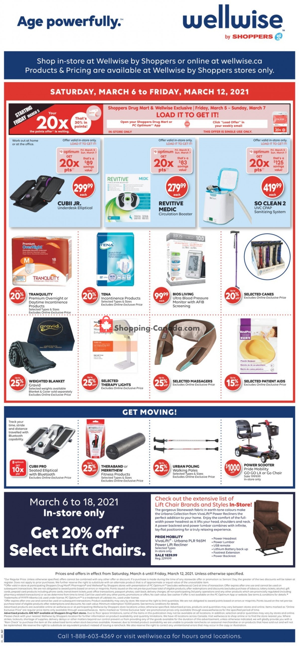 Shoppers Drug Mart flyer from Saturday March 6, 2021 to Thursday March 11, 2021 - page 22