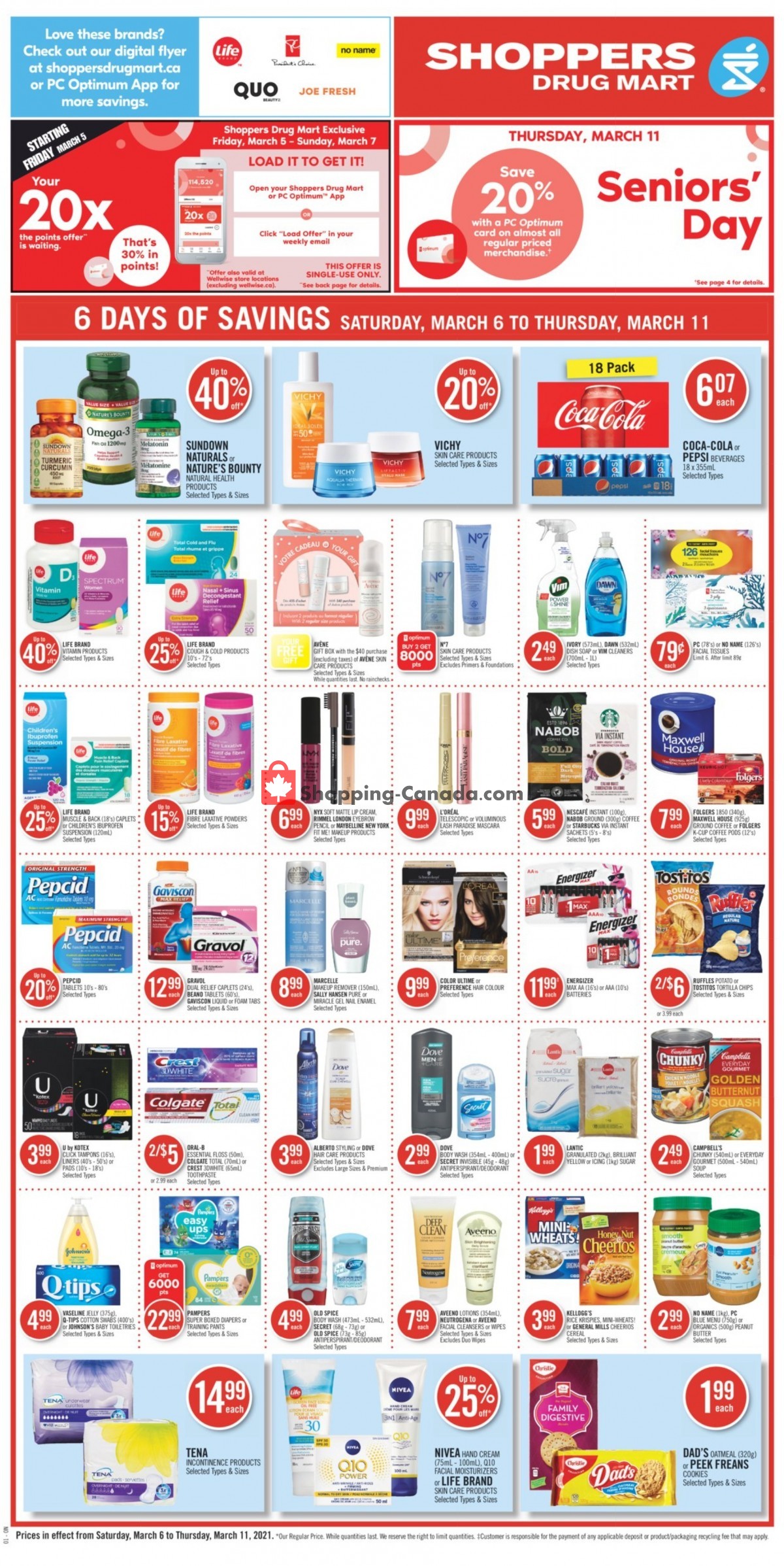 Shoppers Drug Mart flyer from Saturday March 6, 2021 to Thursday March 11, 2021 - page 5