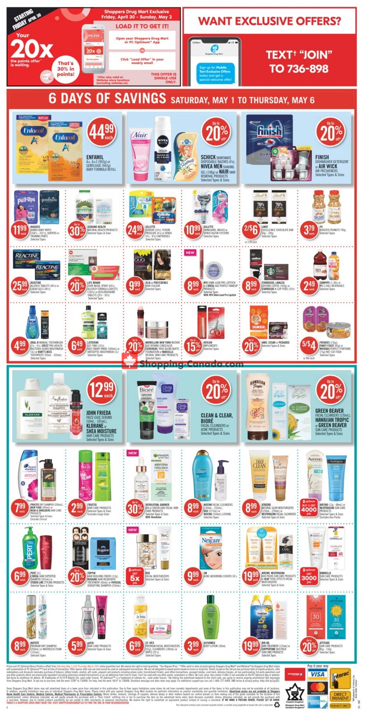 Shoppers Drug Mart flyer from Saturday May 1, 2021 to Thursday May 6, 2021 - page 16