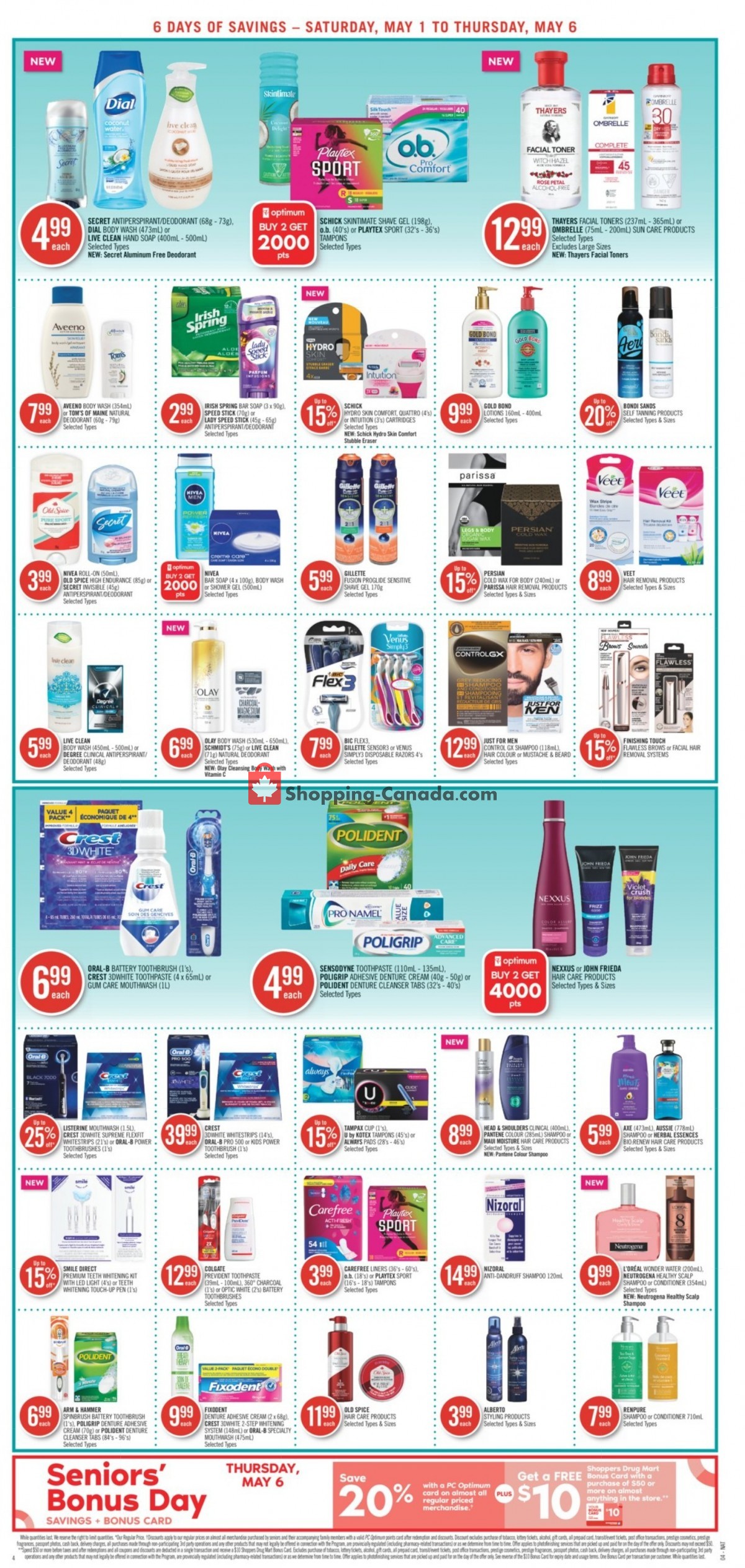 Shoppers Drug Mart flyer from Saturday May 1, 2021 to Thursday May 6, 2021 - page 7