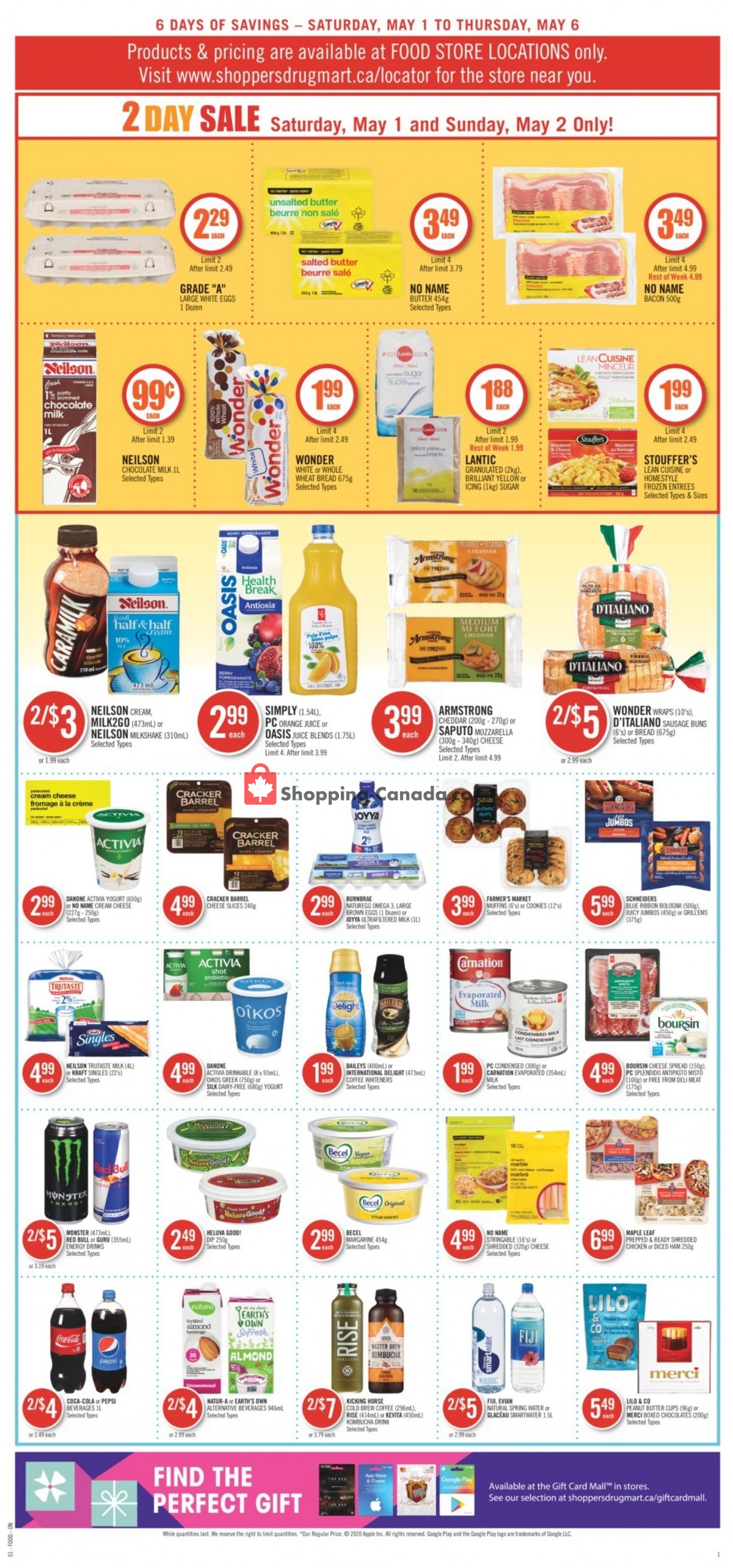 Shoppers Drug Mart flyer from Saturday May 1, 2021 to Thursday May 6, 2021 - page 8