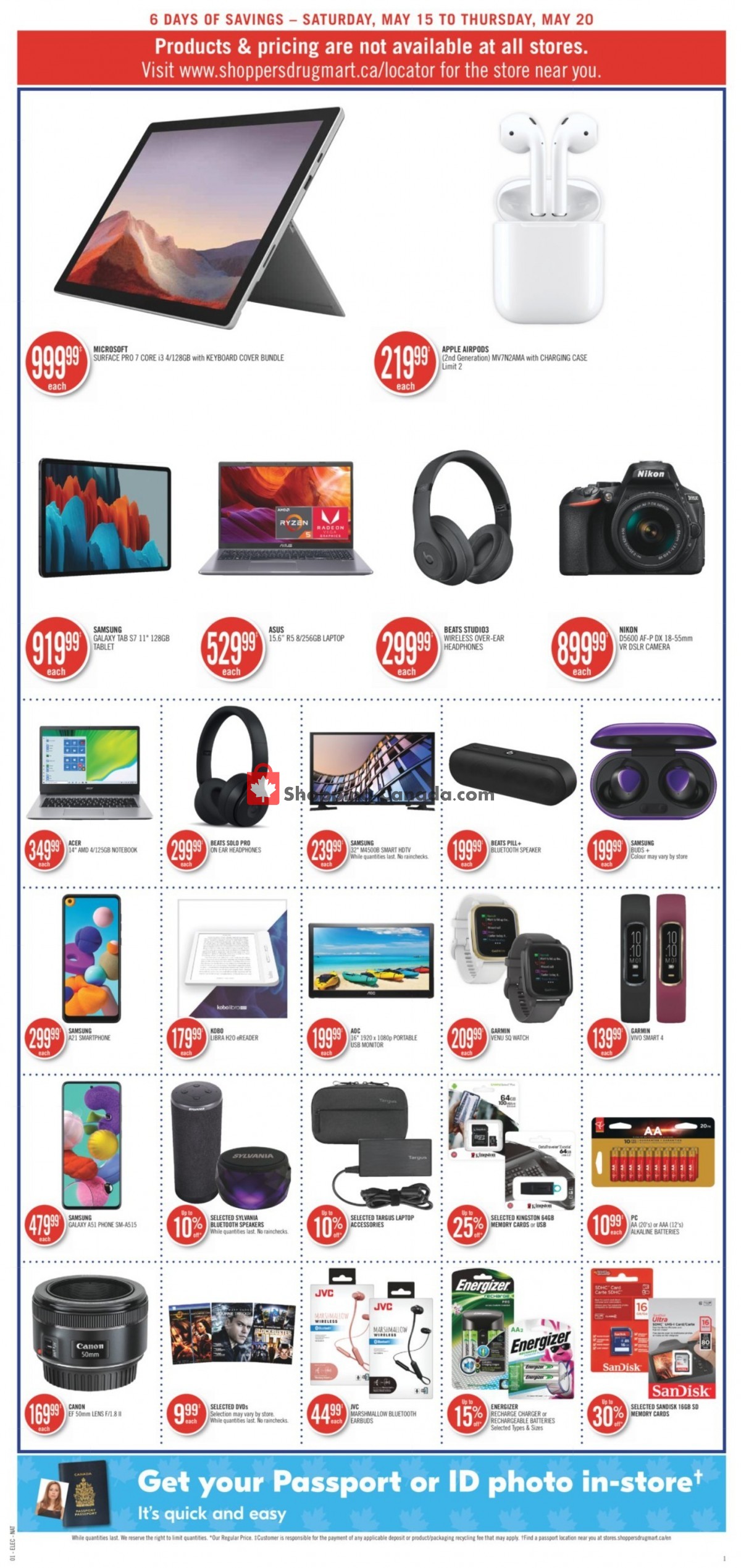 Shoppers Drug Mart flyer from Saturday May 15, 2021 to Thursday May 20, 2021 - page 10